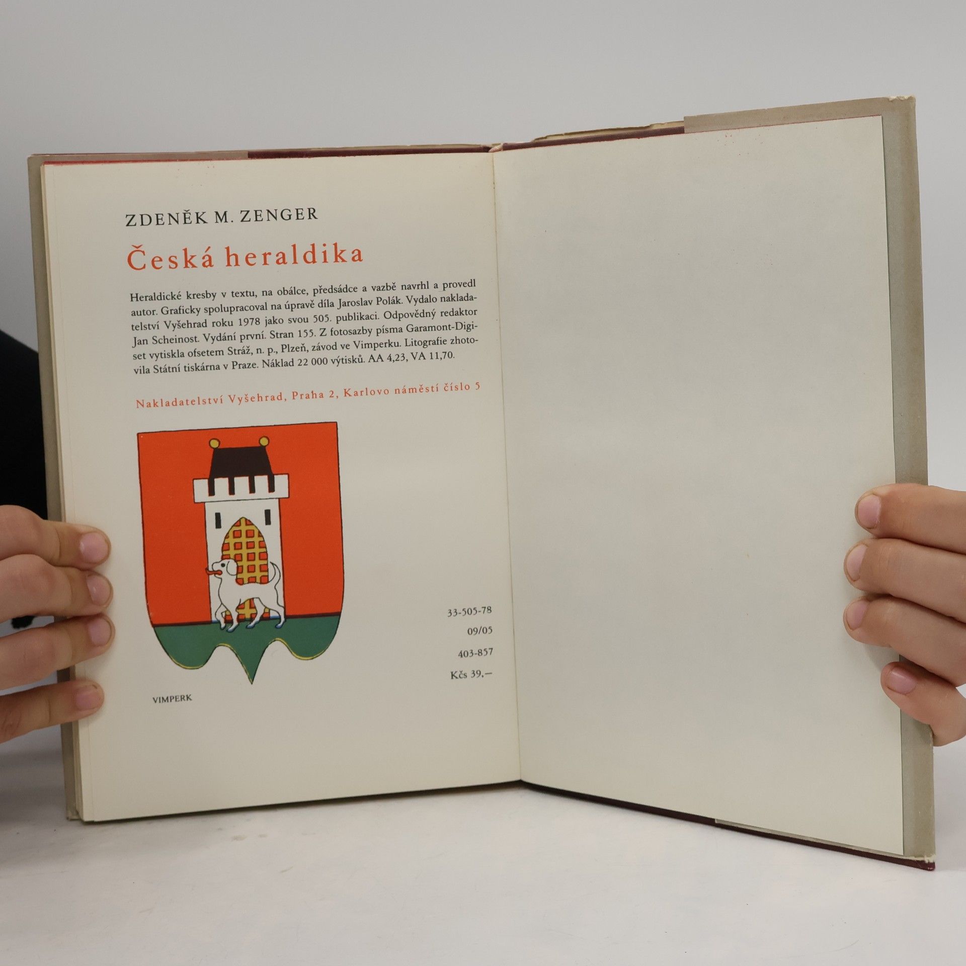 Zdeněk Maria Zenger Česká heraldika