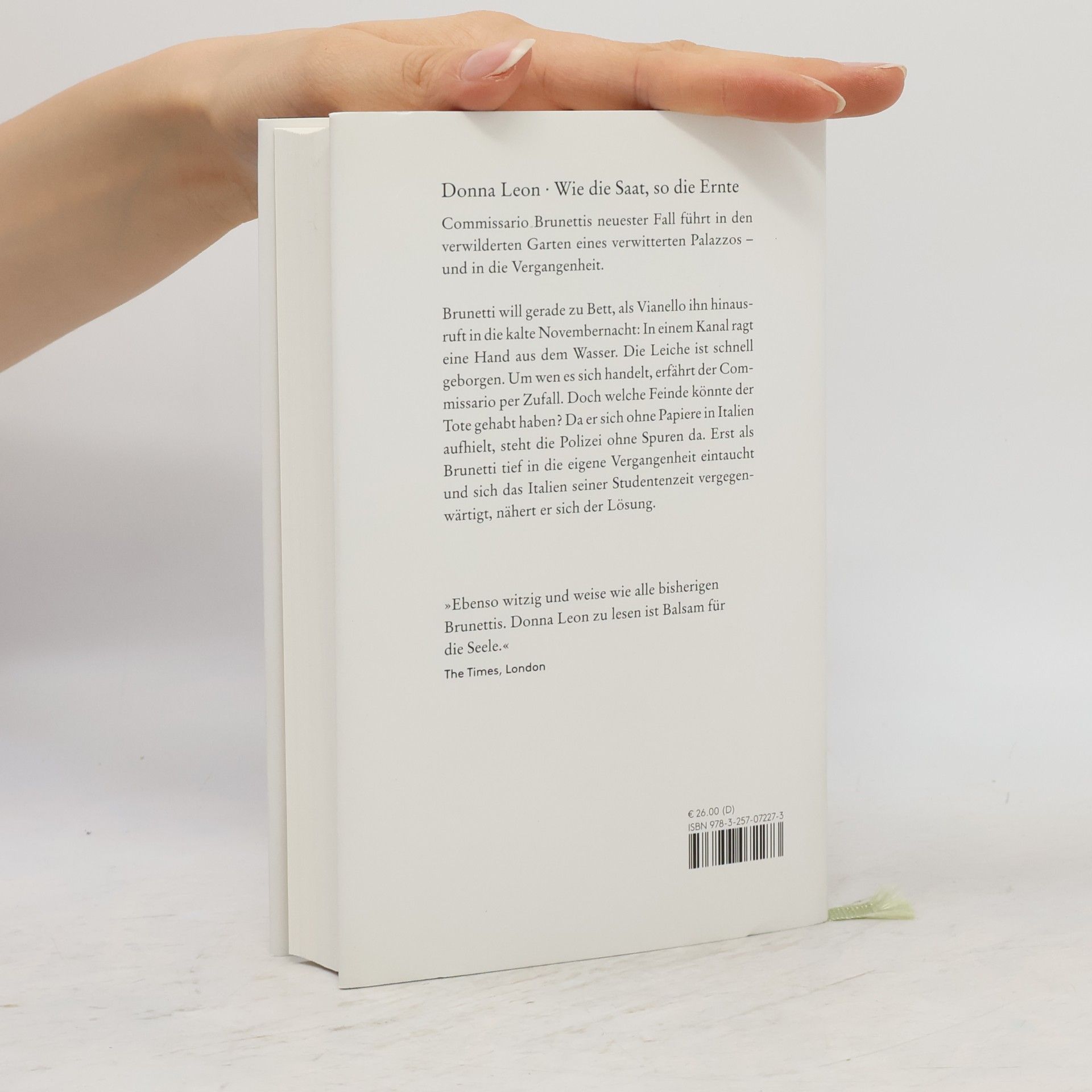 Donna Leon Wie die Saat, so die Ernte