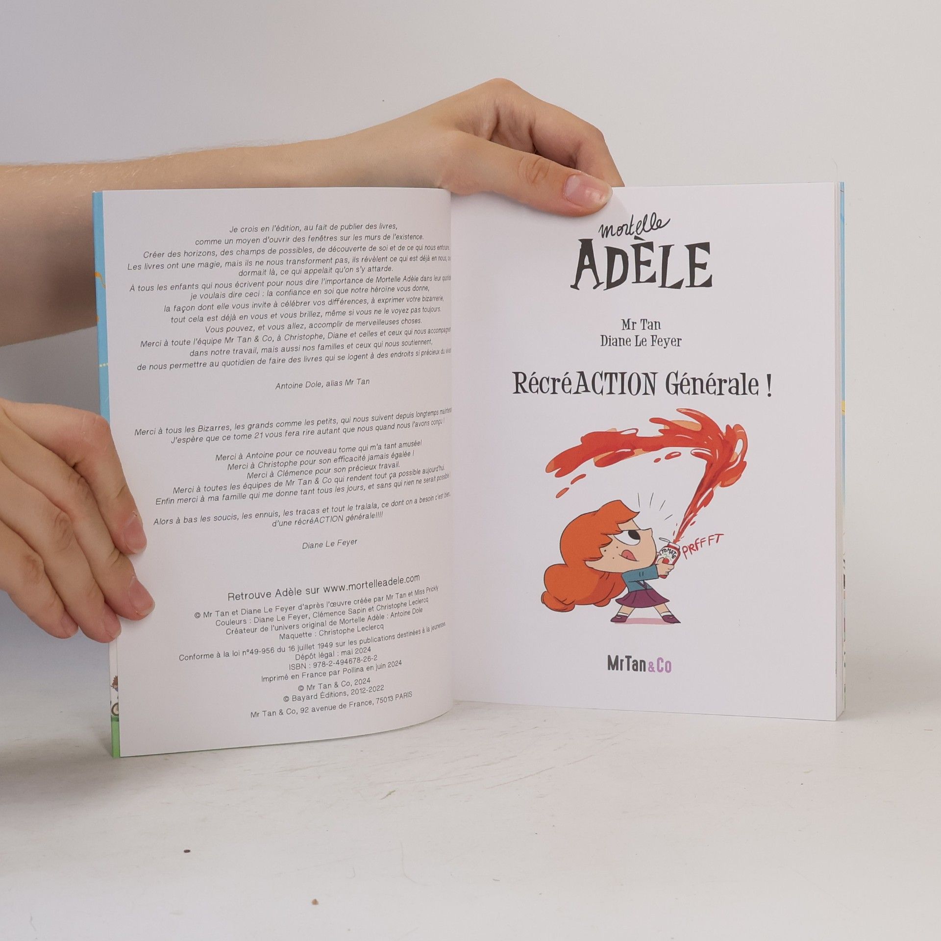 Mr Tan Mortelle Adèle - 21: Récréaction Générale !