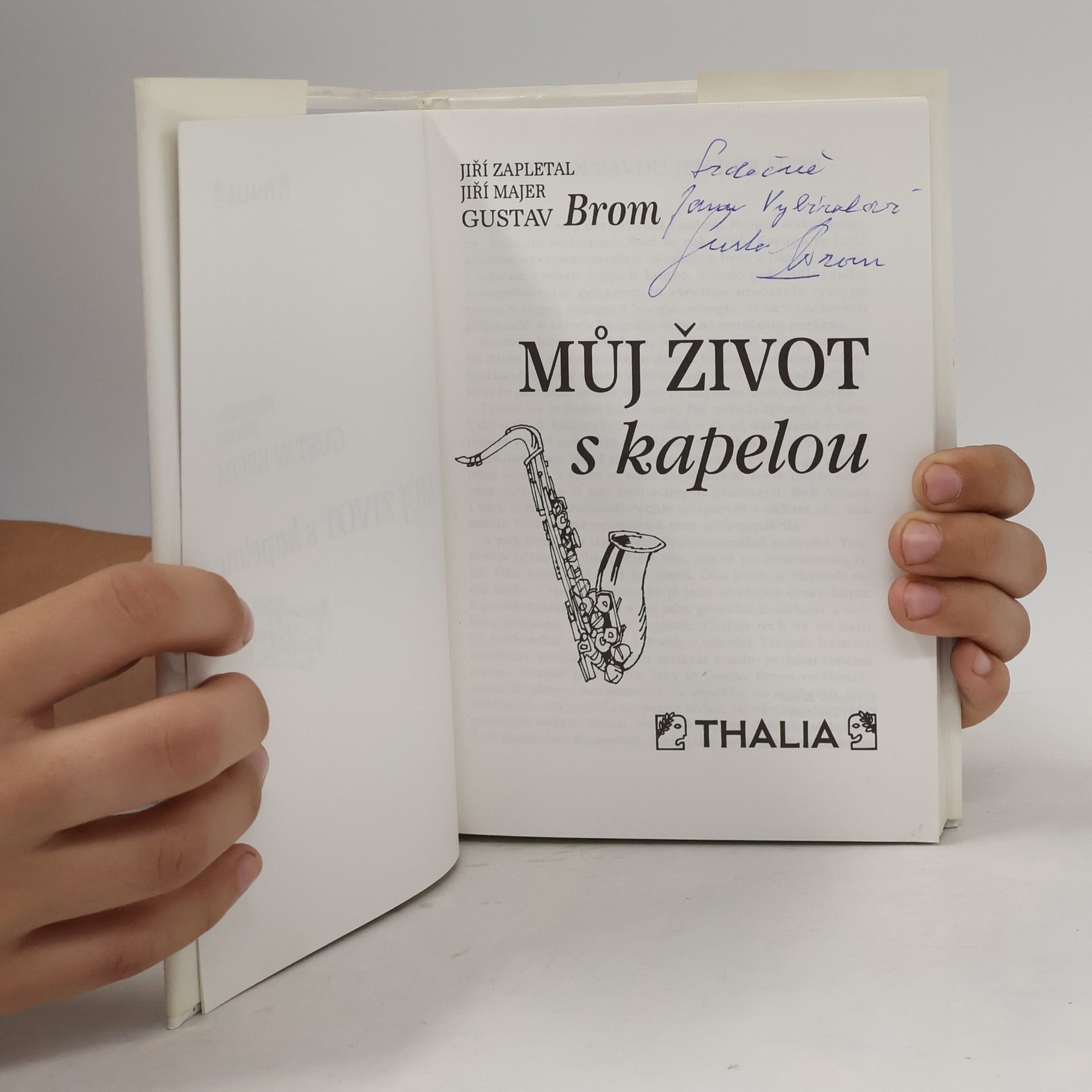 Gustav Brom Gustav Brom. Můj život s kapelou