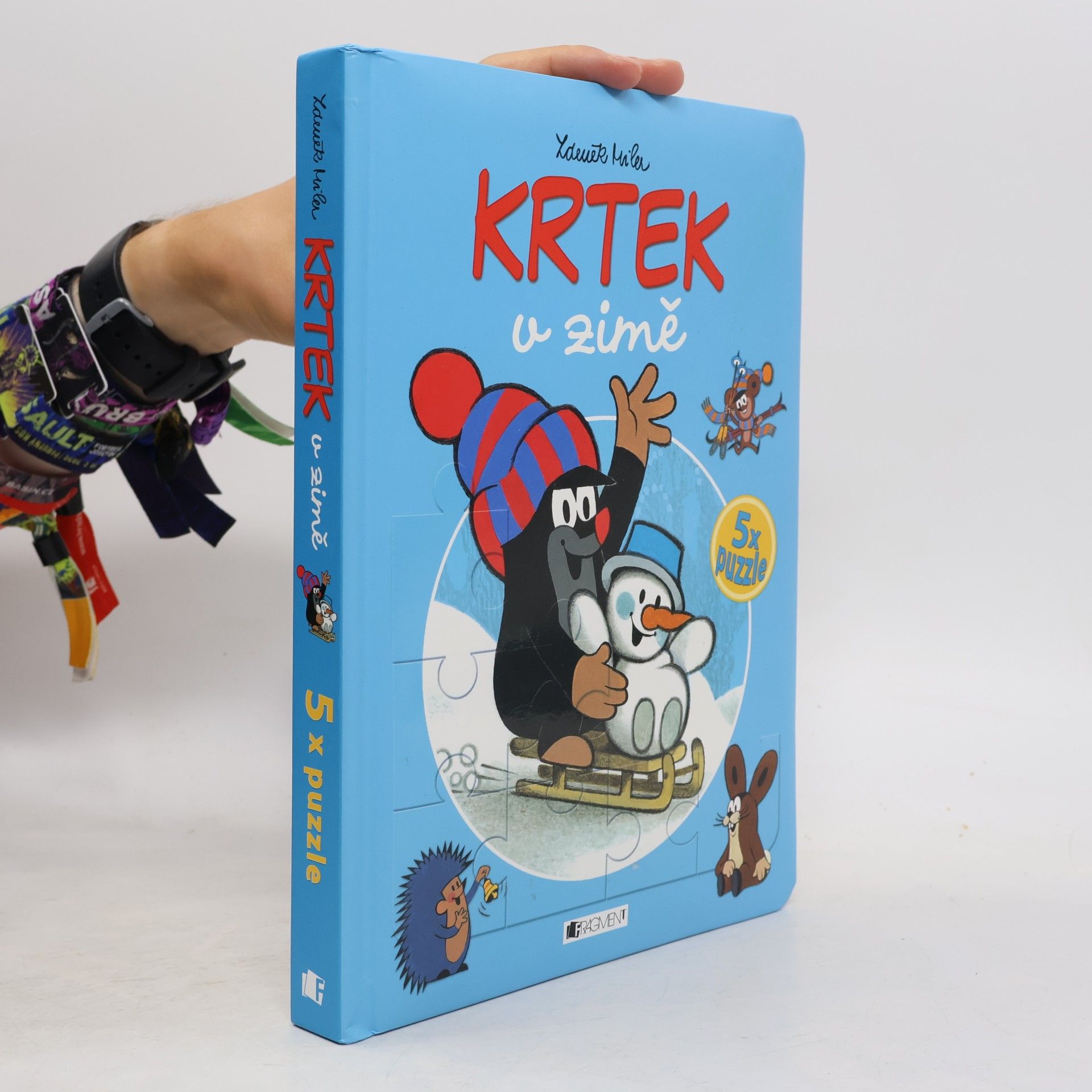 Zdeněk Miler Krtek v zimě (puzzle uvnitř)