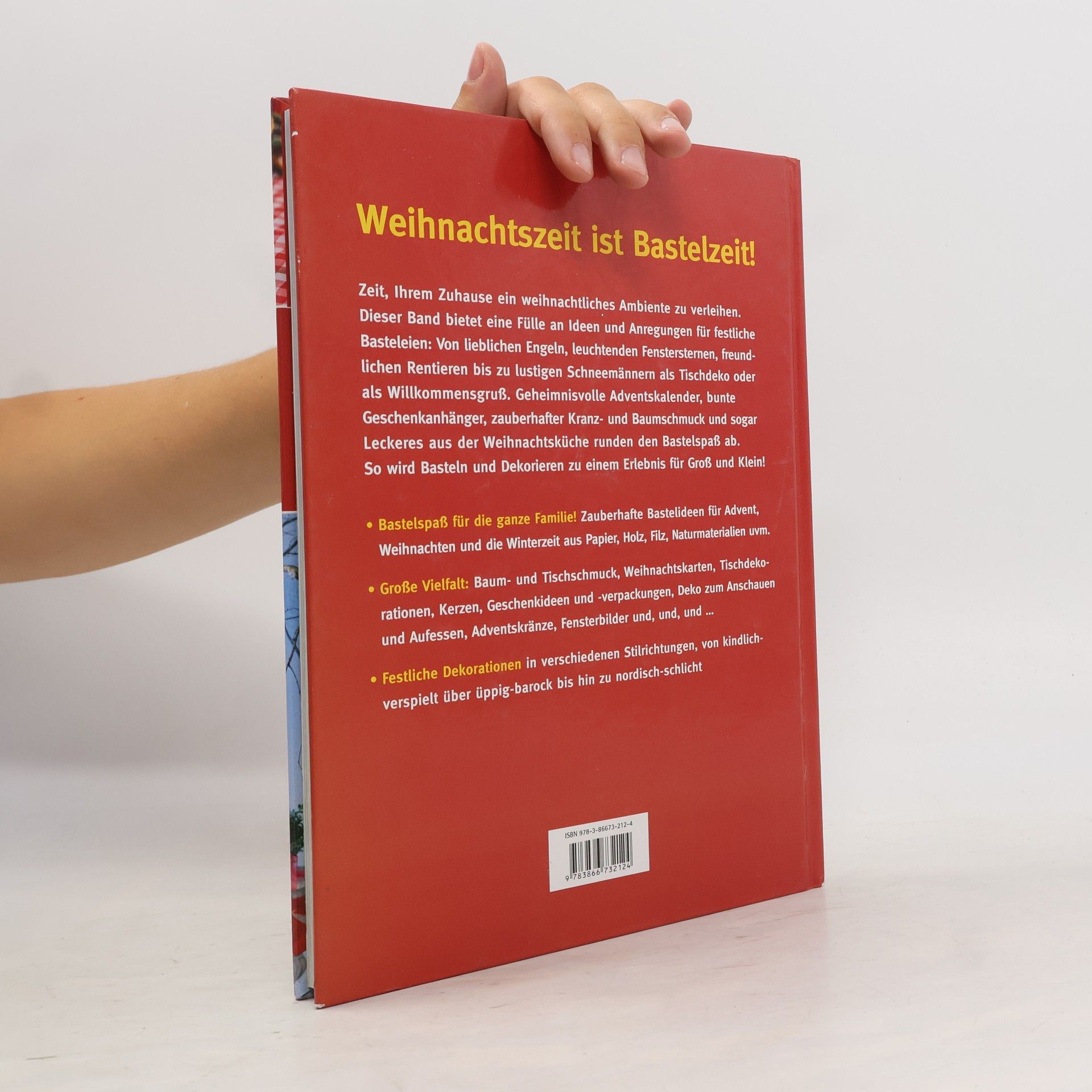 Das große Bastelbuch zur Weihnachtszeit