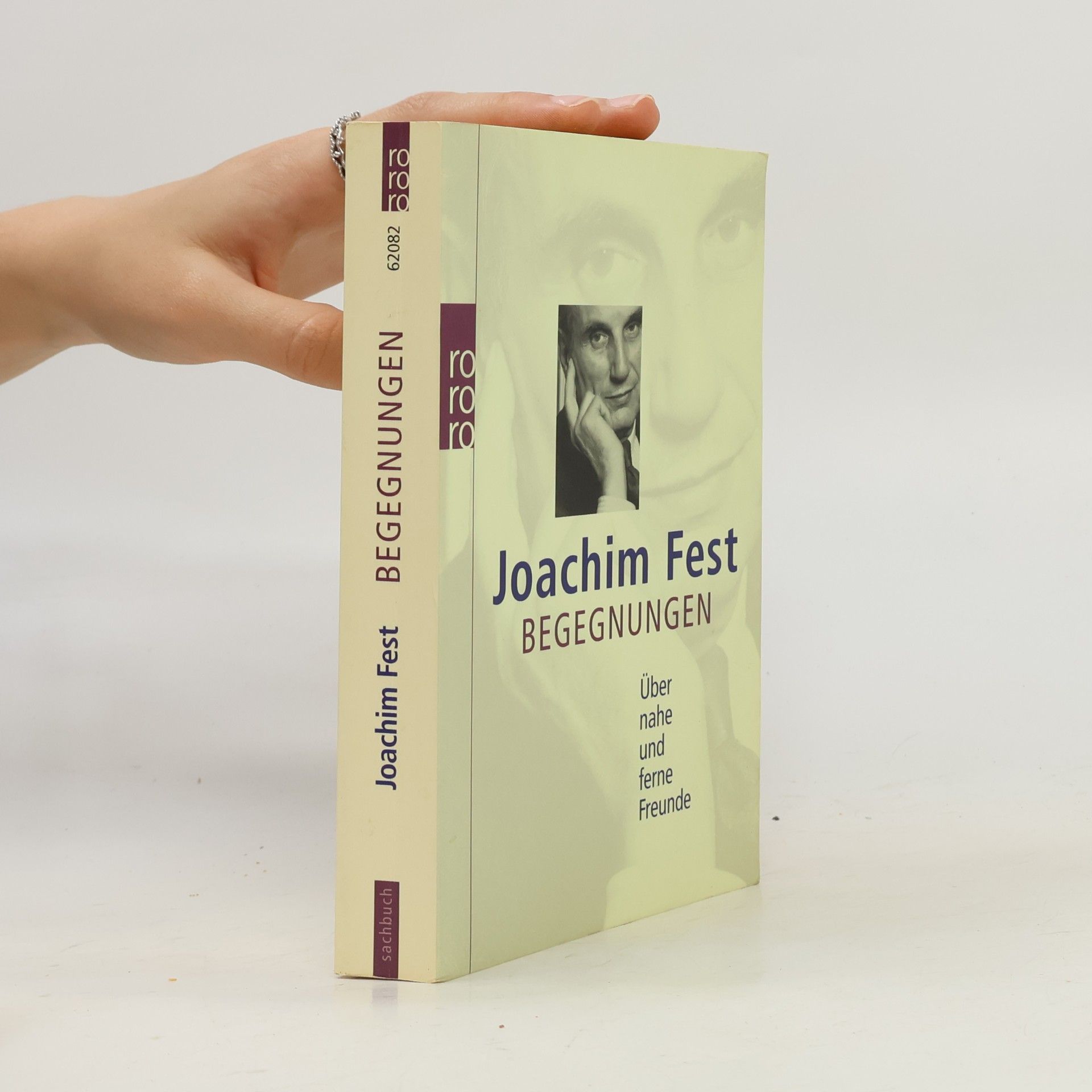 Joachim Fest Begegnungen