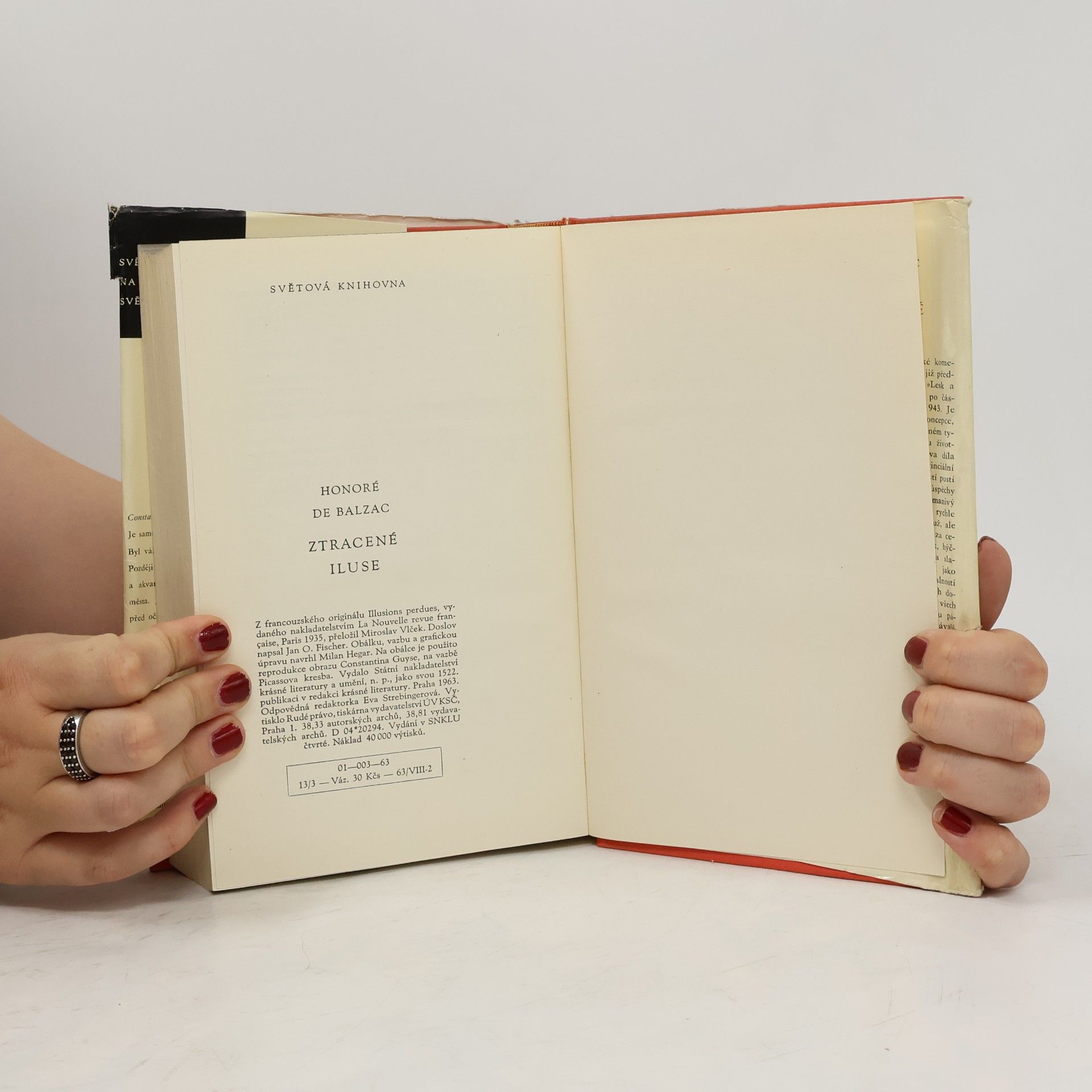 Honoré de Balzac Ztracené iluse