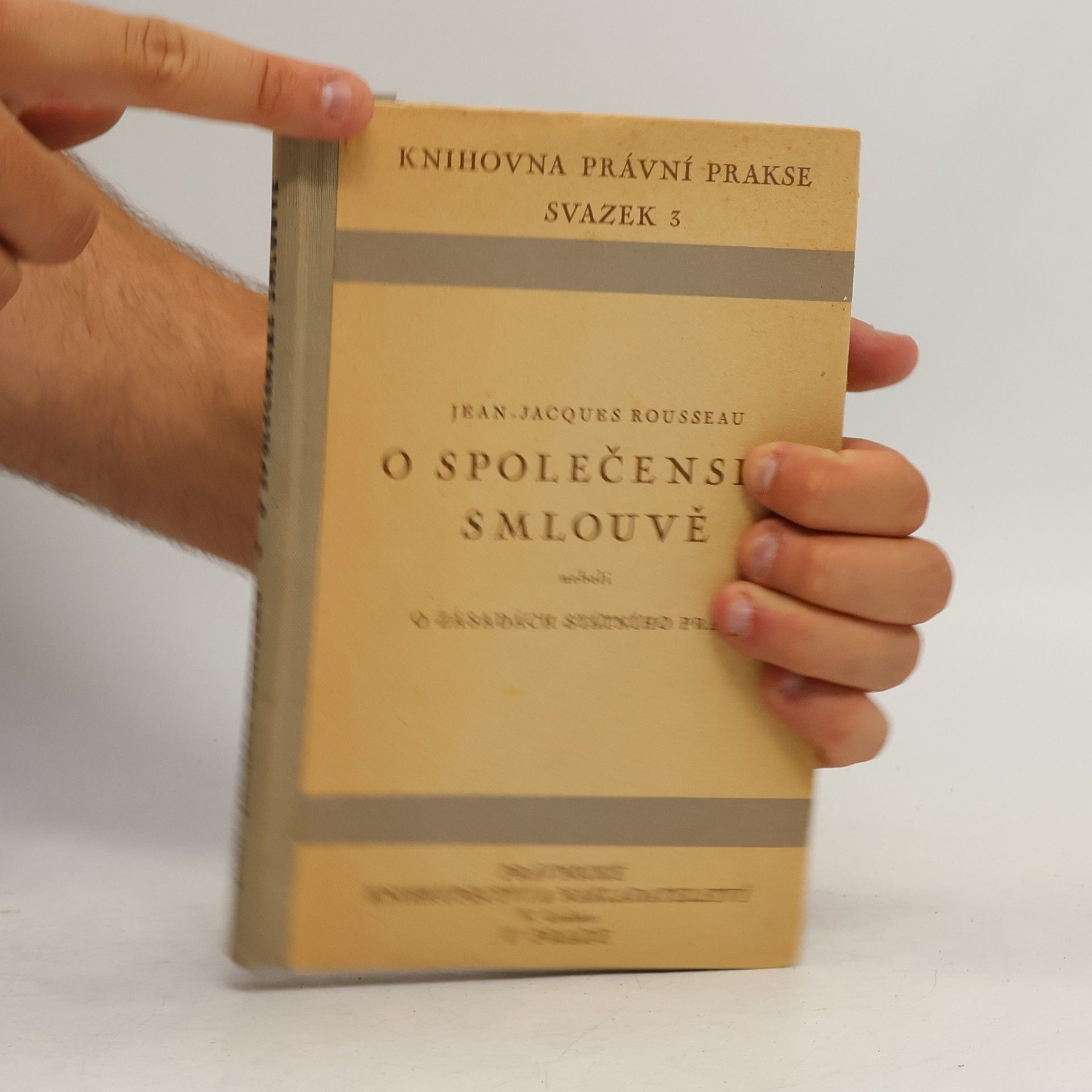Jean-Jacques Rousseau O společenské smlouvě