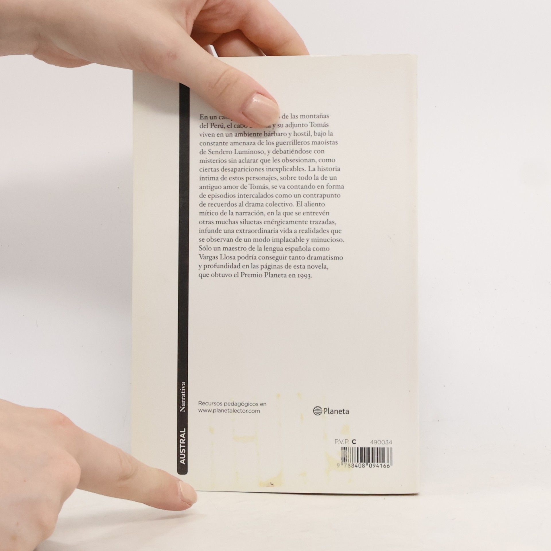 Mario Vargas Llosa Lituma en los Andes