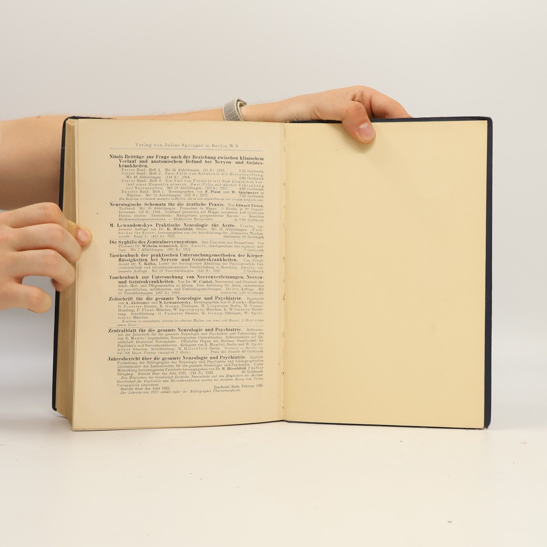 Hermann Oppenheim Lehrbuch der Nervenkrankheiten
