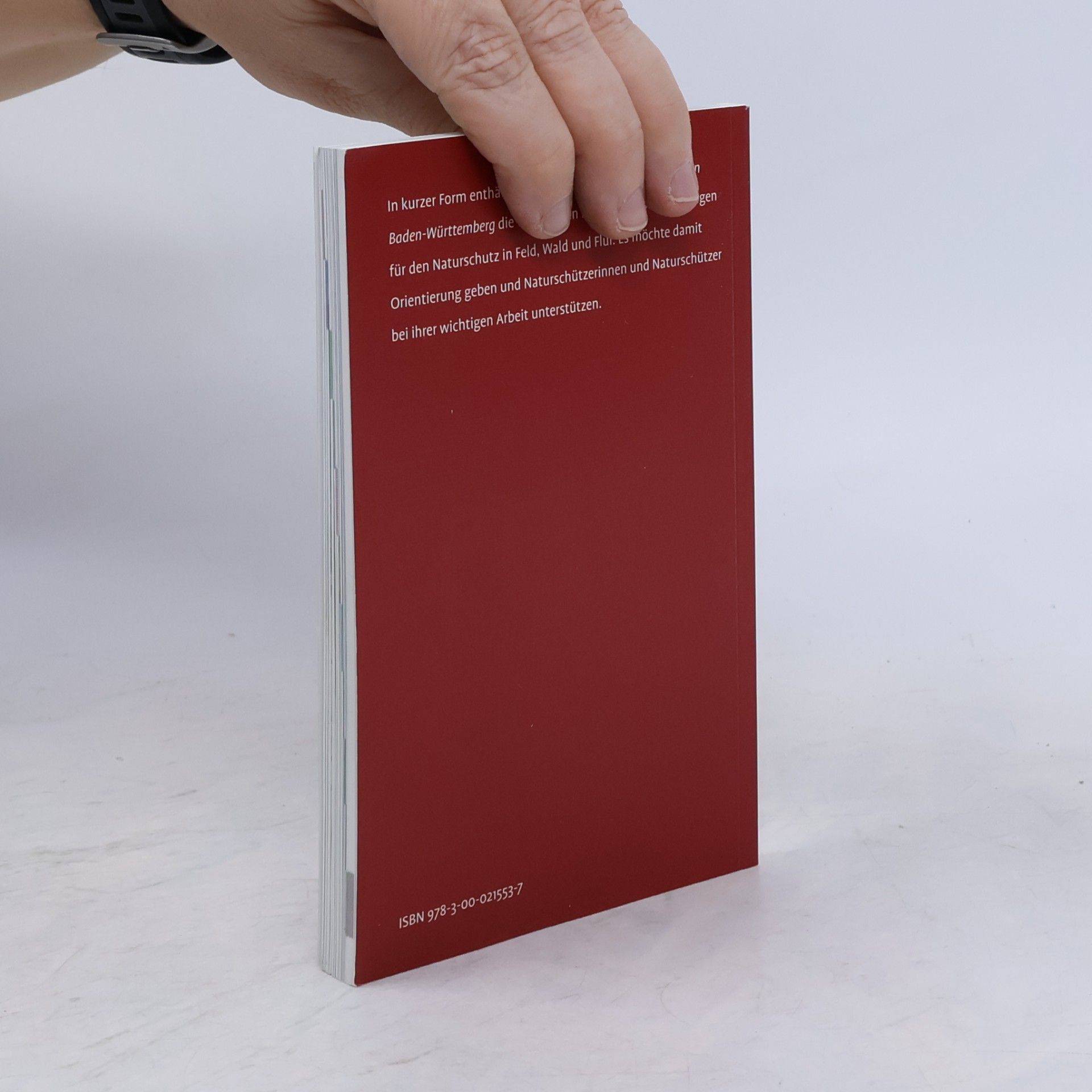 Christine Lorenz Taschenbuch des Naturschutzes in Baden-Württemberg