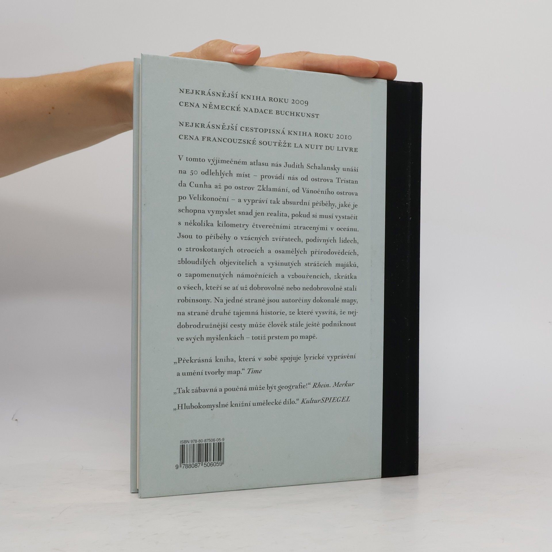 Judith Schalansky Atlas odlehlých ostrovů. Padesát ostrovů, které jsem nikdy nenavštívila a nikdy nenavštívím