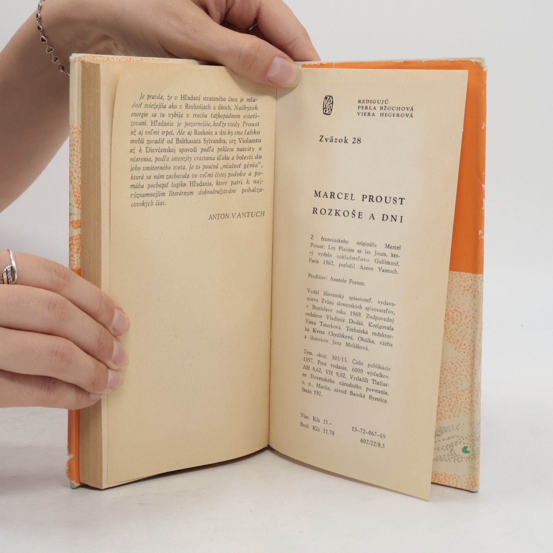 Marcel Proust Rozkoše a dni