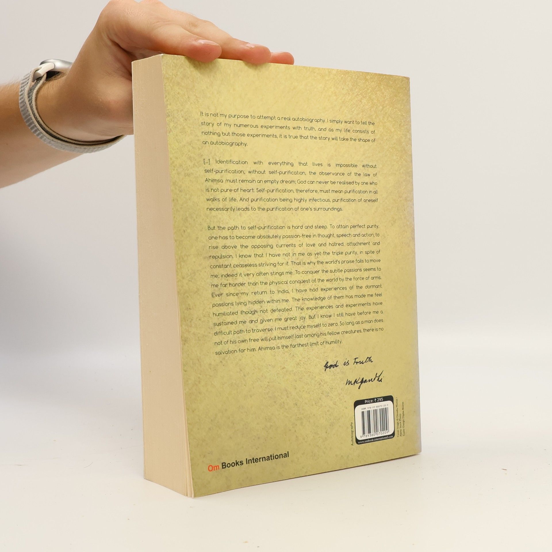 Mahatma Gandhi The Story of My Experiments with Truth