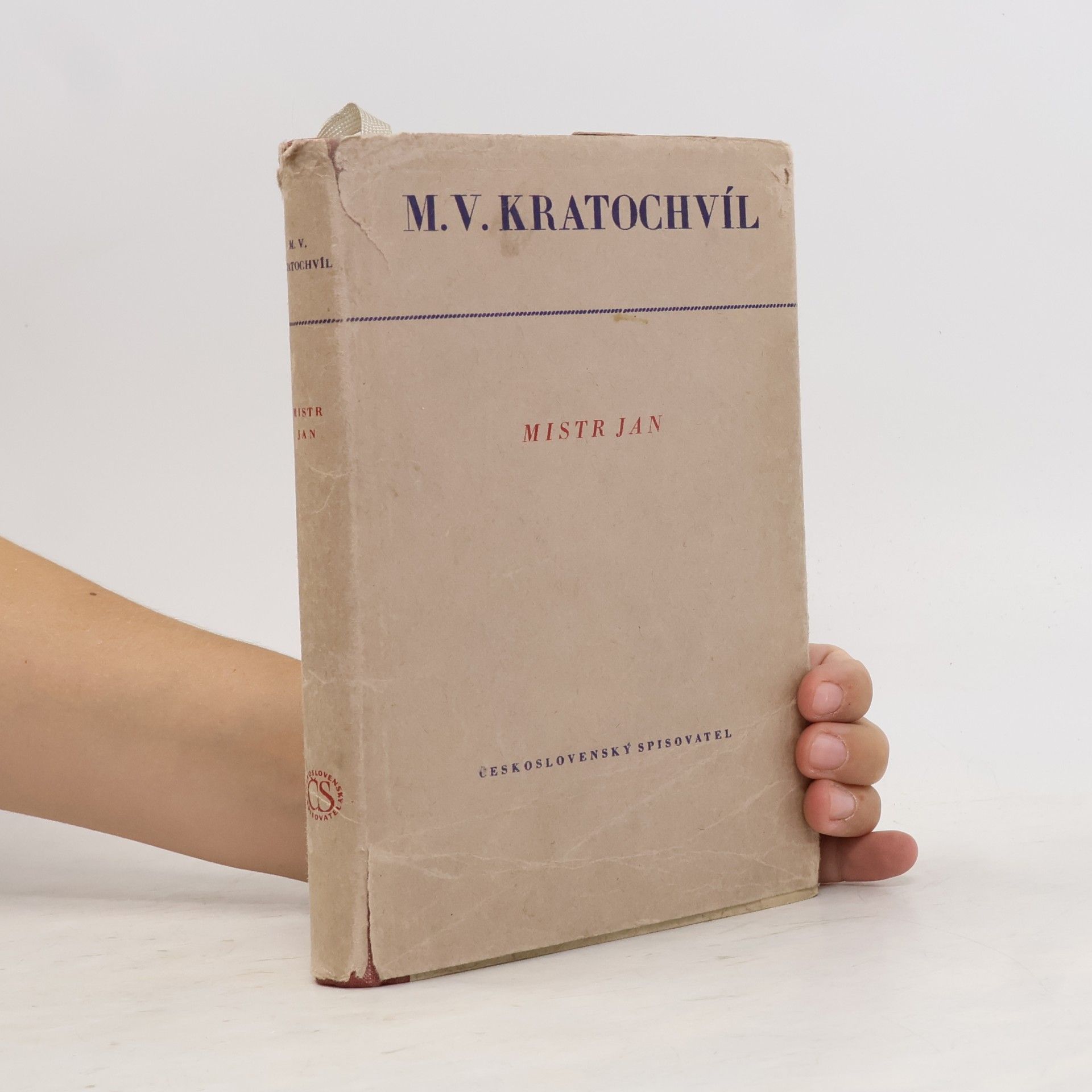 Miloš Václav Kratochvíl Mistr Jan