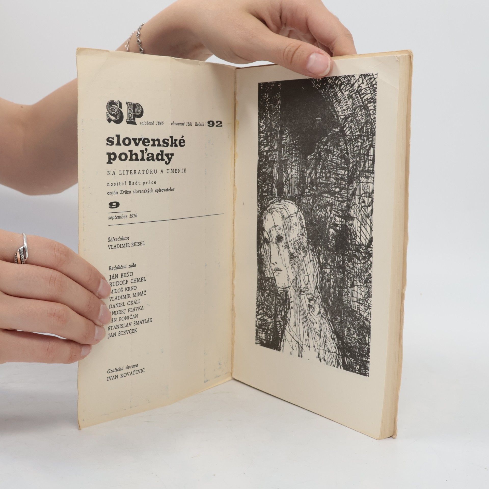 Collectif d'auteurs Slovenské pohľady 9/1976