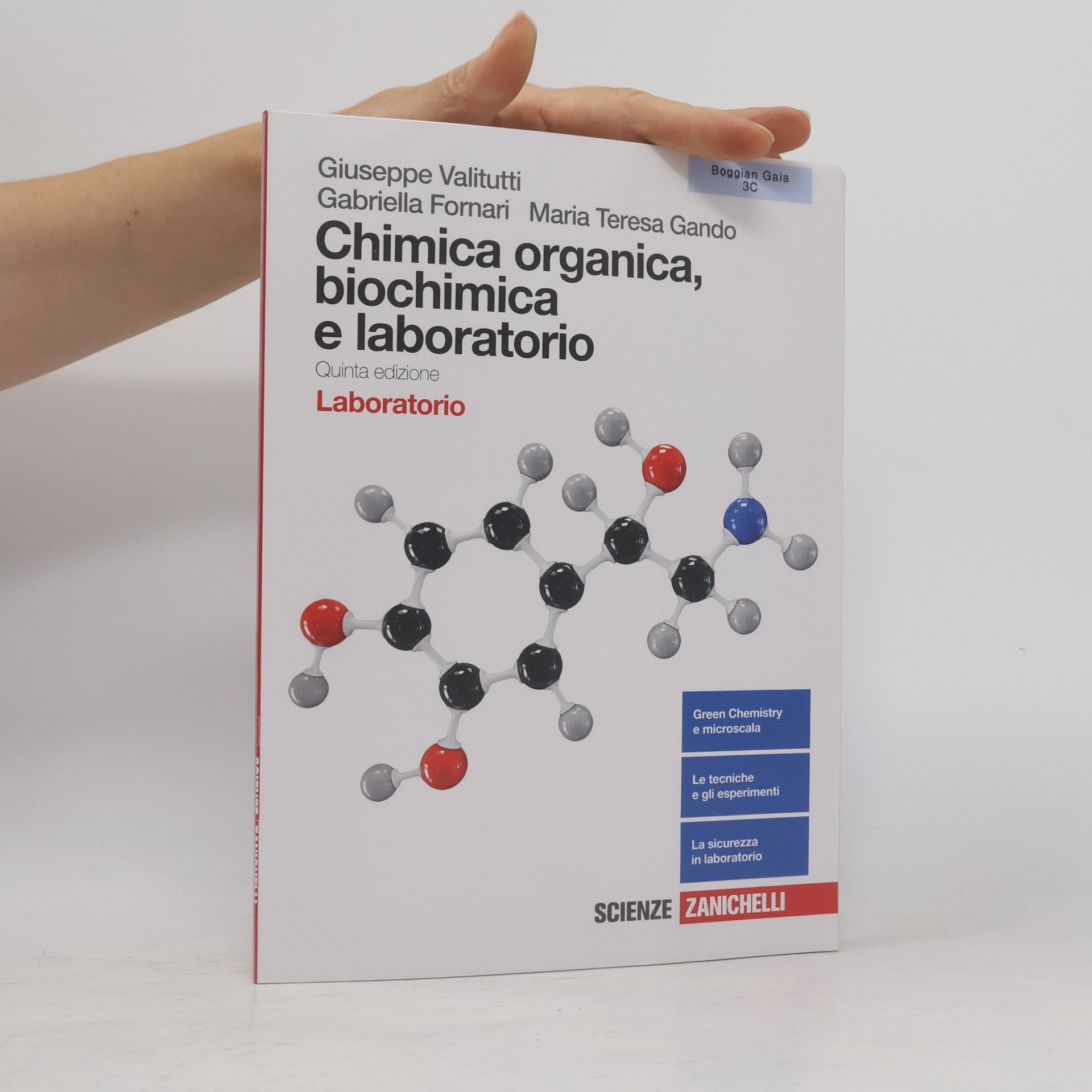 Chimica organica, biochimica e laboratorio. Laboratorio. Per le Scuole superiori. Quinta edizione
