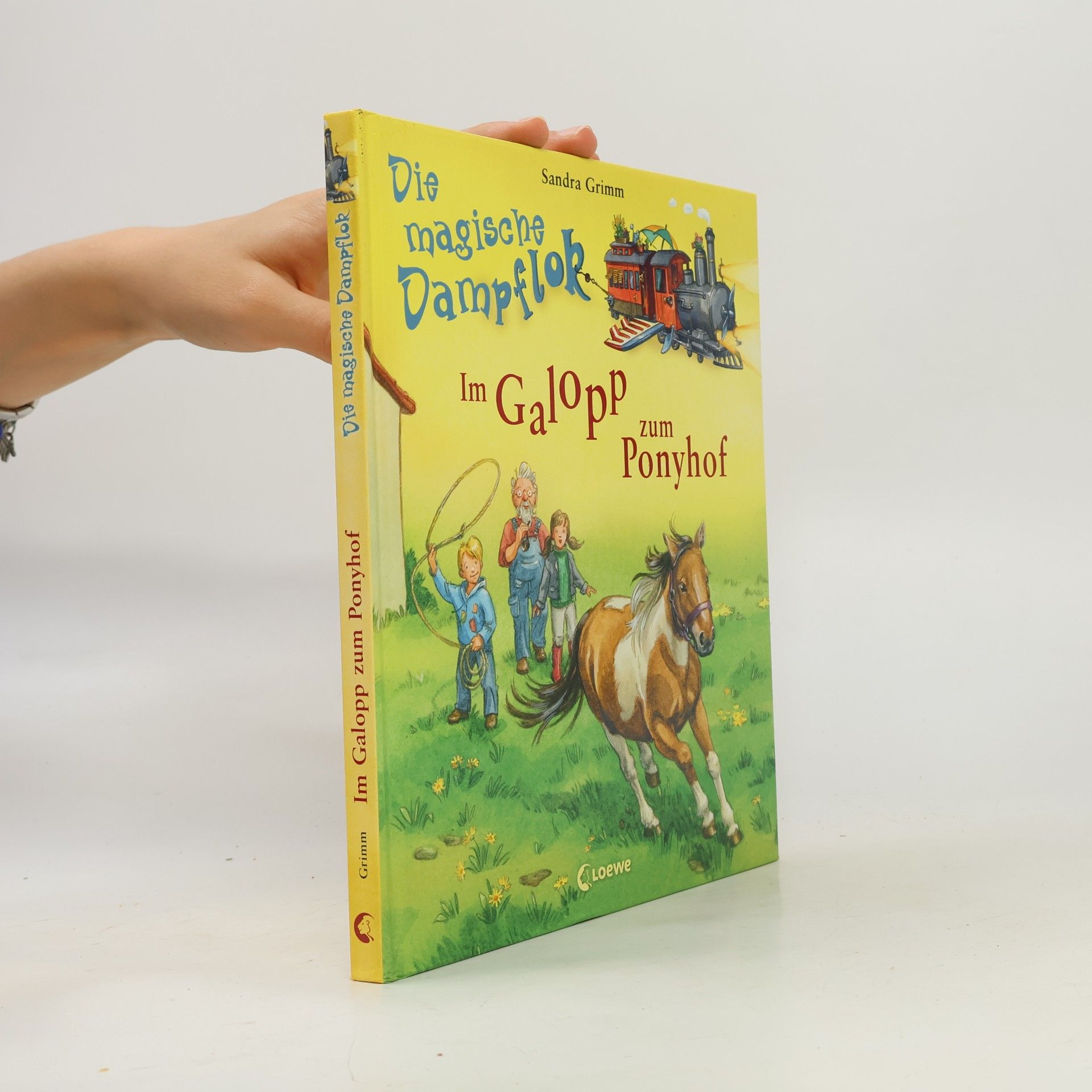 Sandra Grimm Die magische Dampflok - im Galopp zum Ponyhof