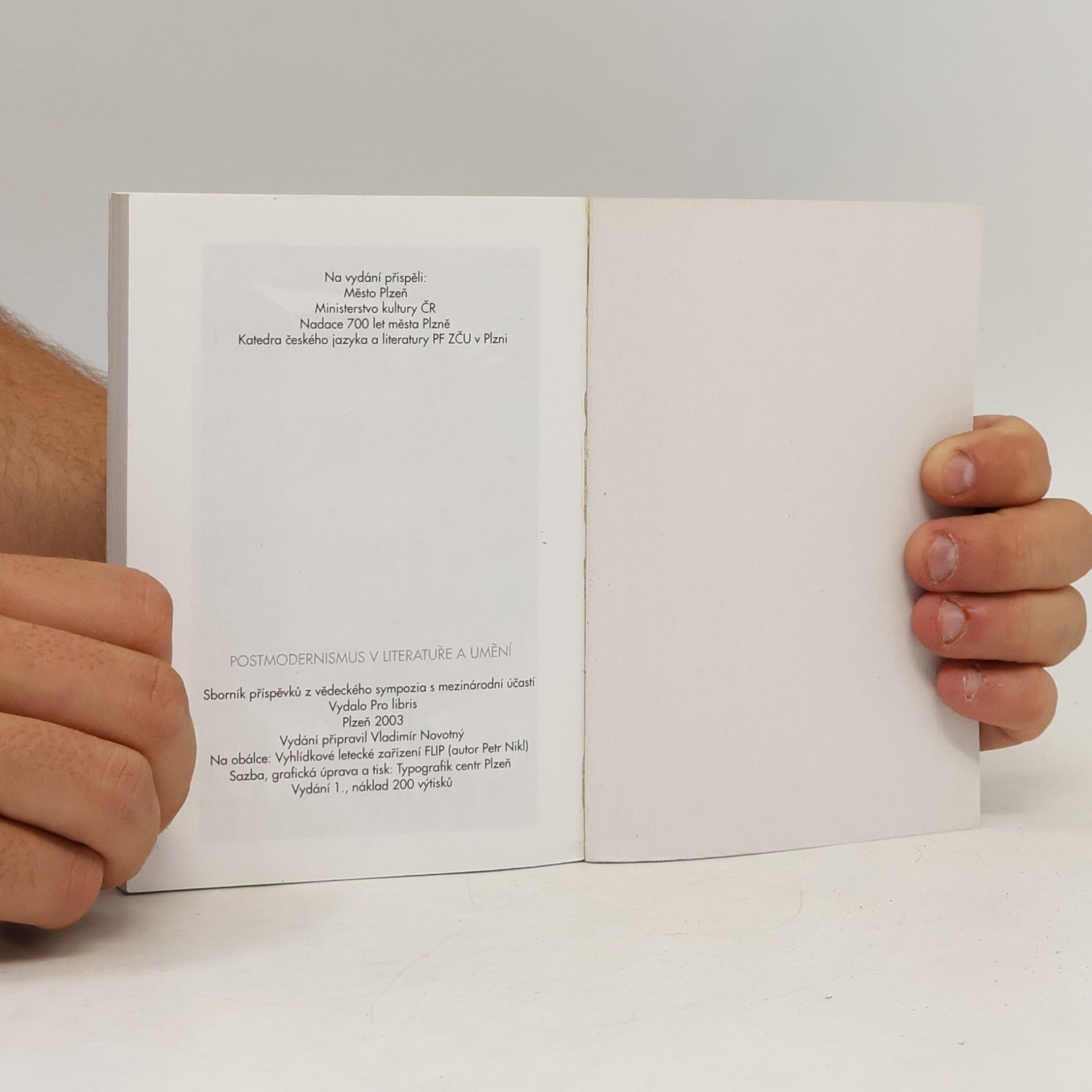 Vladimír Novotný Postmodernismus v umění a literatuře