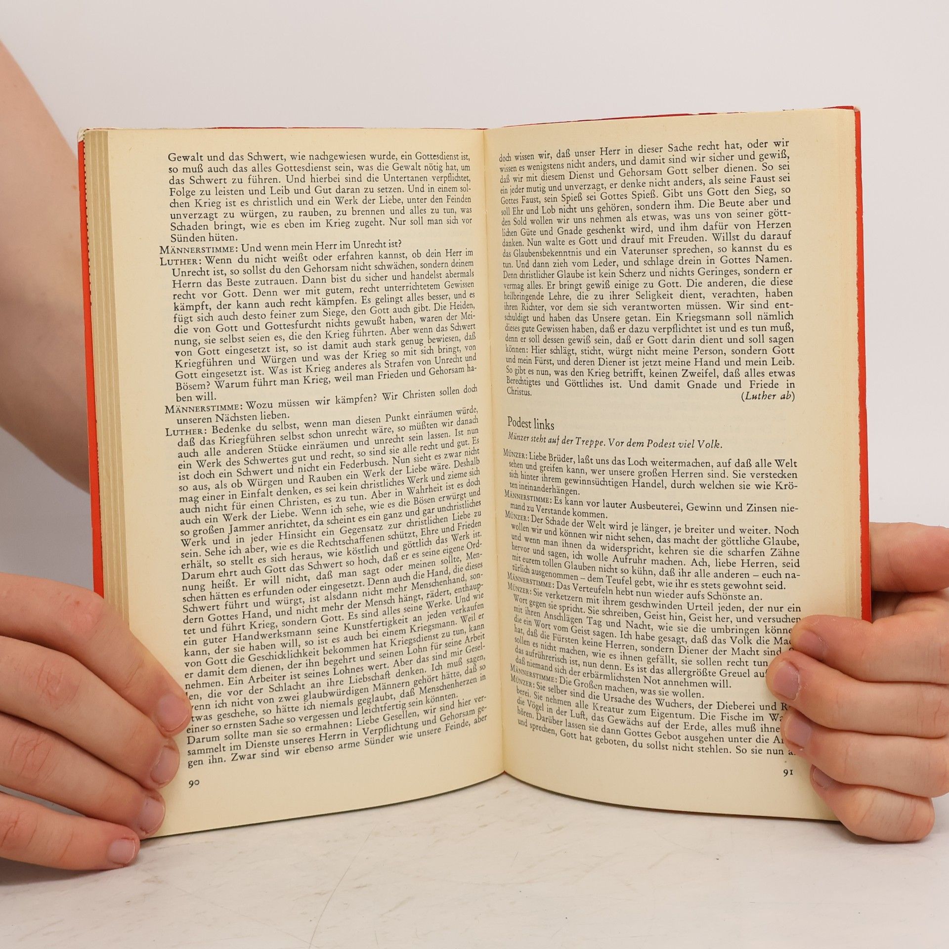 Dieter Forte Martin Luther & Thomas Münzer oder Die Einführung der Buchhaltung
