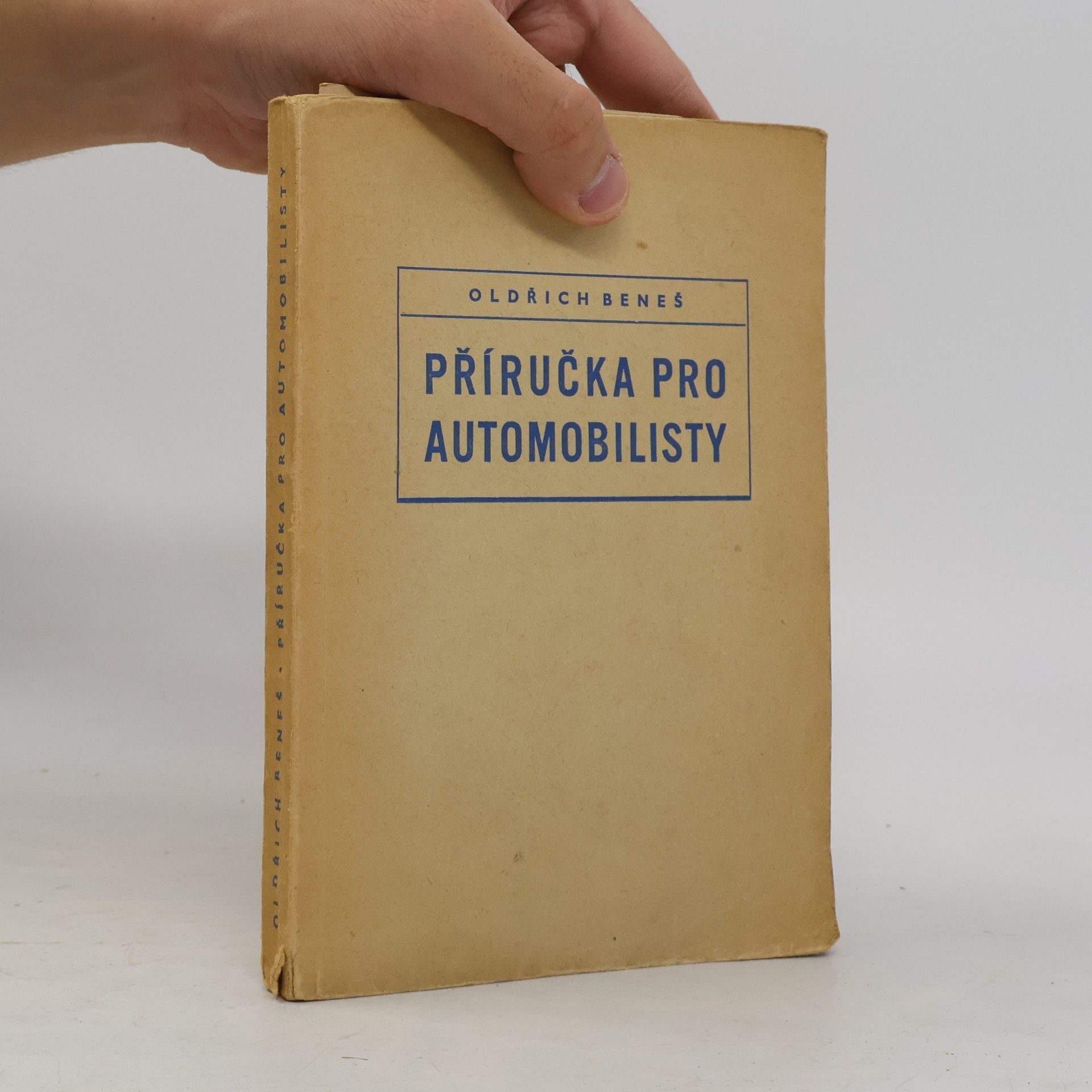 Oldřich Beneš Příručka pro automobilisty