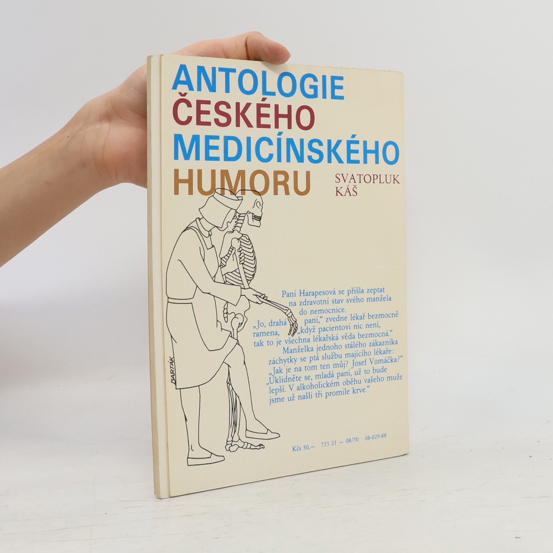 Svatopluk Káš Antologie českého medicínského humoru