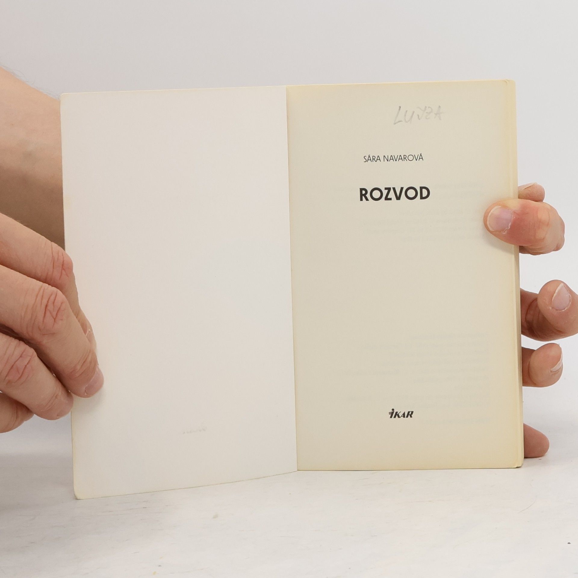 Sára Navarová Rozvod