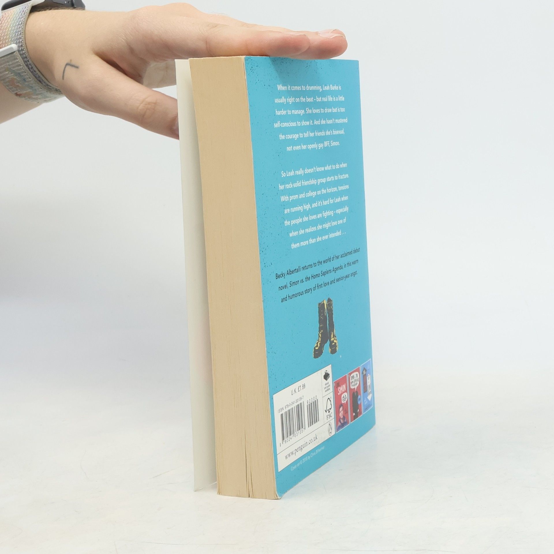 Becky Albertalli Leah on the off beat