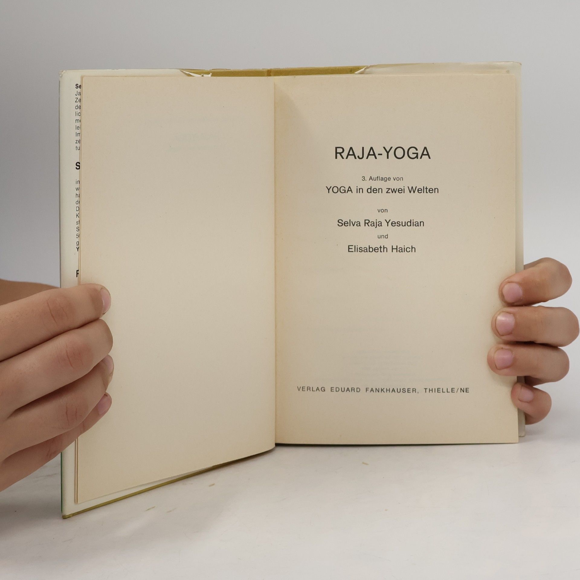 Selvarajan Yesudian Raja-Yoga