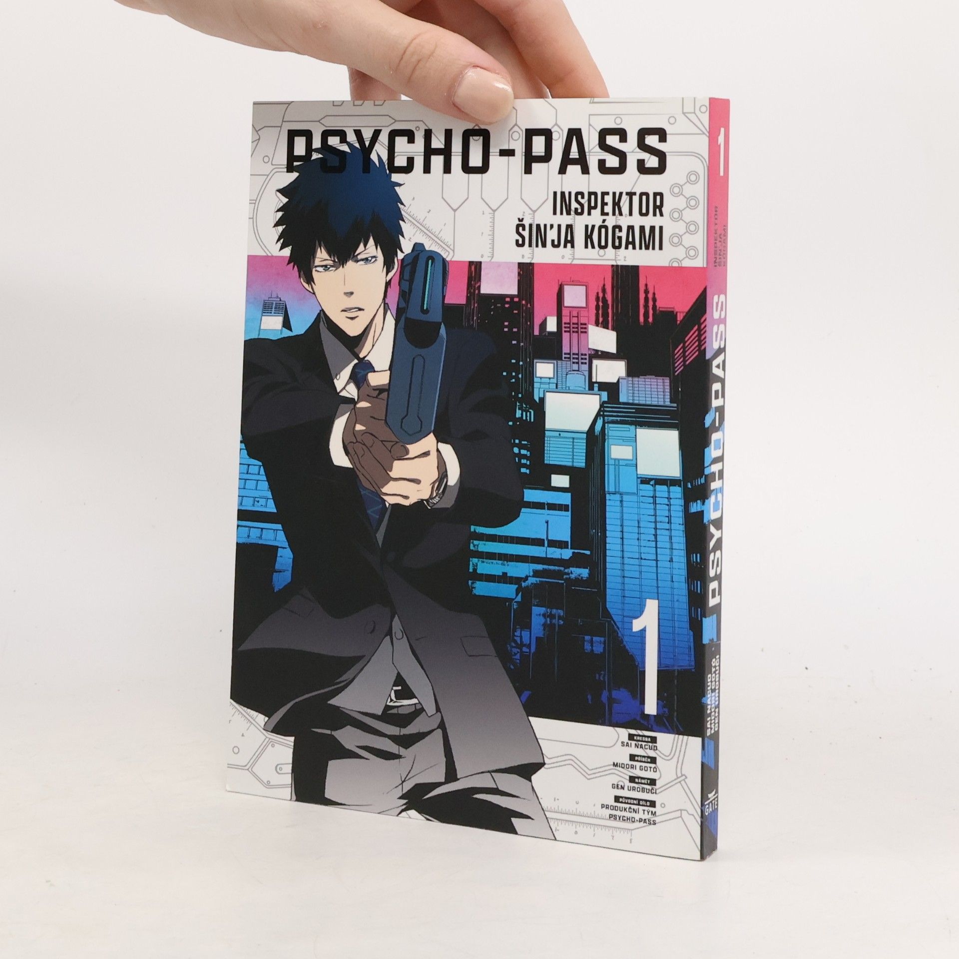 Midori Goto Psycho-pass 1. Inspektor Šin'ja Kógami