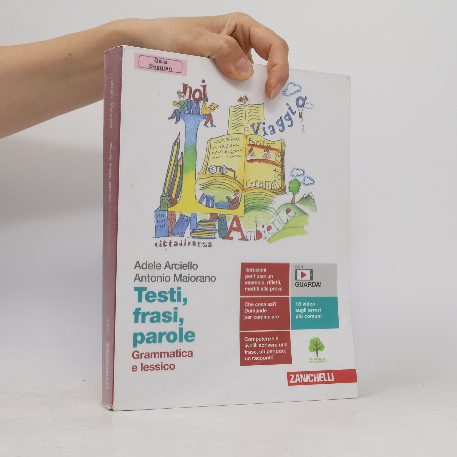 Antonio Maiorano Testi, frasi, parole. Grammatica e lessico. Per le Scuole superiori. Con e-book. Con espansione online