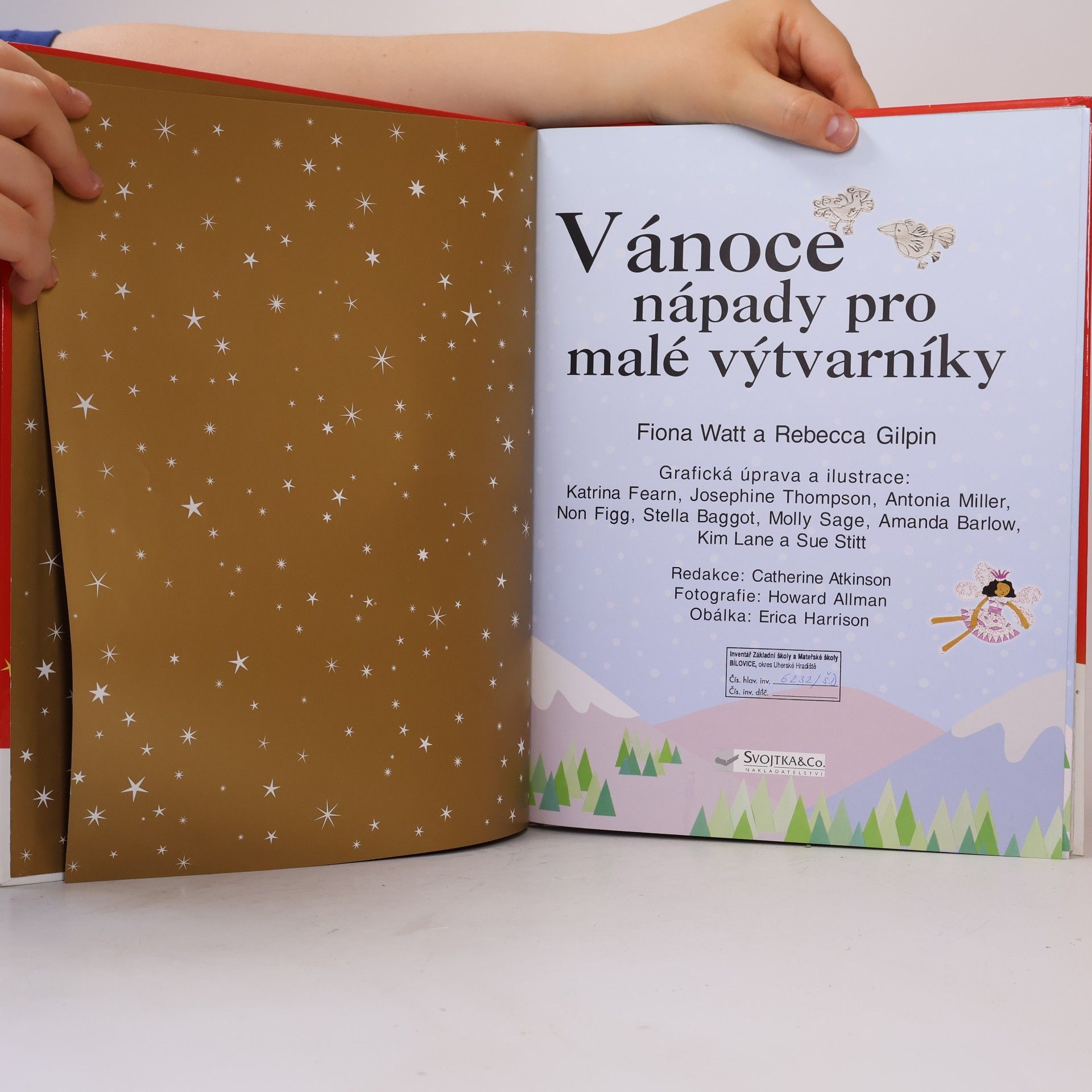 Fiona Watt Vánoce : nápady pro malé výtvarníky
