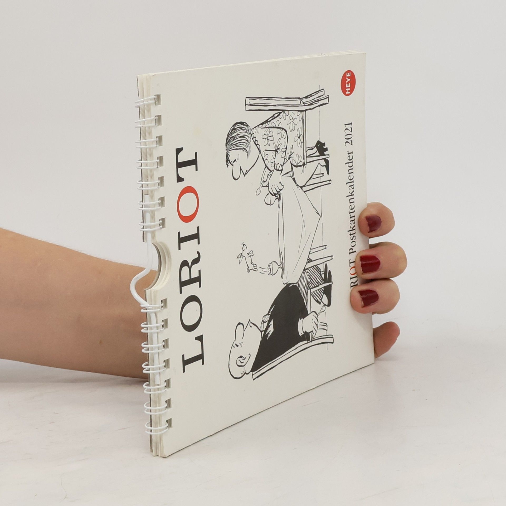 Heye Loriot Postkartenkalender Kalender 2021