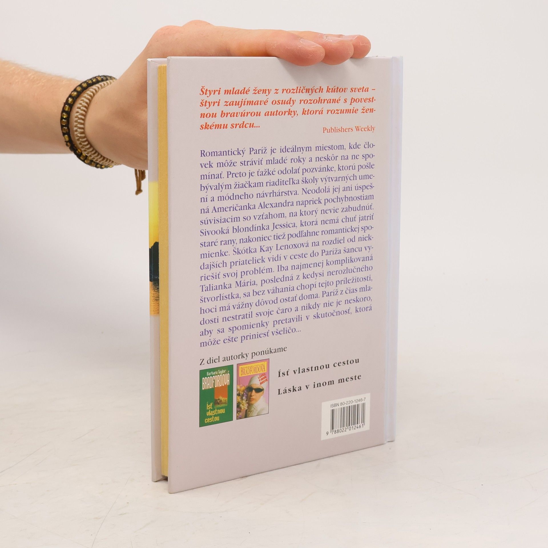 Barbara Taylor Bradfordová Tri týždne v Paríži
