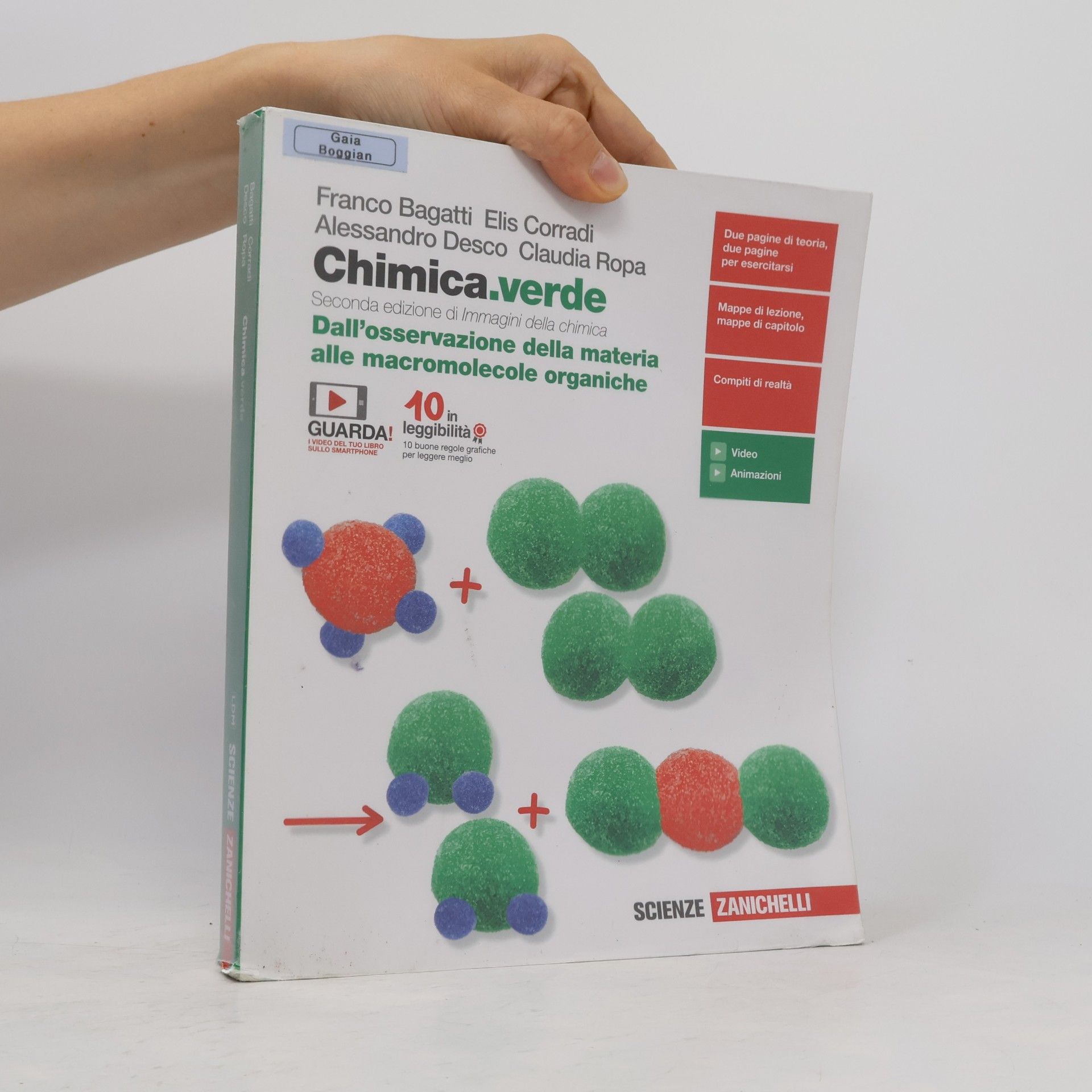 Chimica.verde. Dall'osservazione della materia alle macromolecole organiche. Per le Scuole superiori. Con espansione online