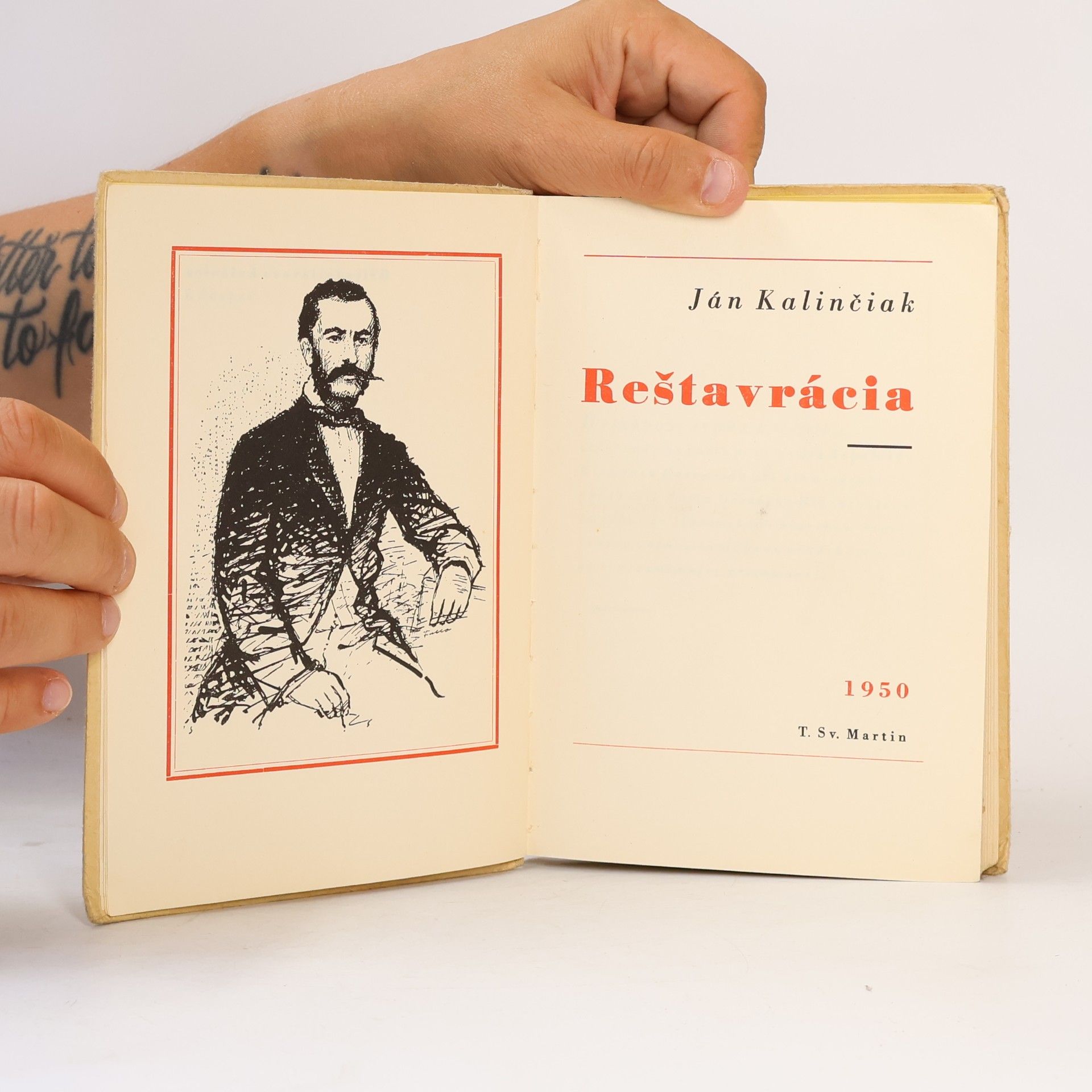 Ján Kalinčák Reštavrácia