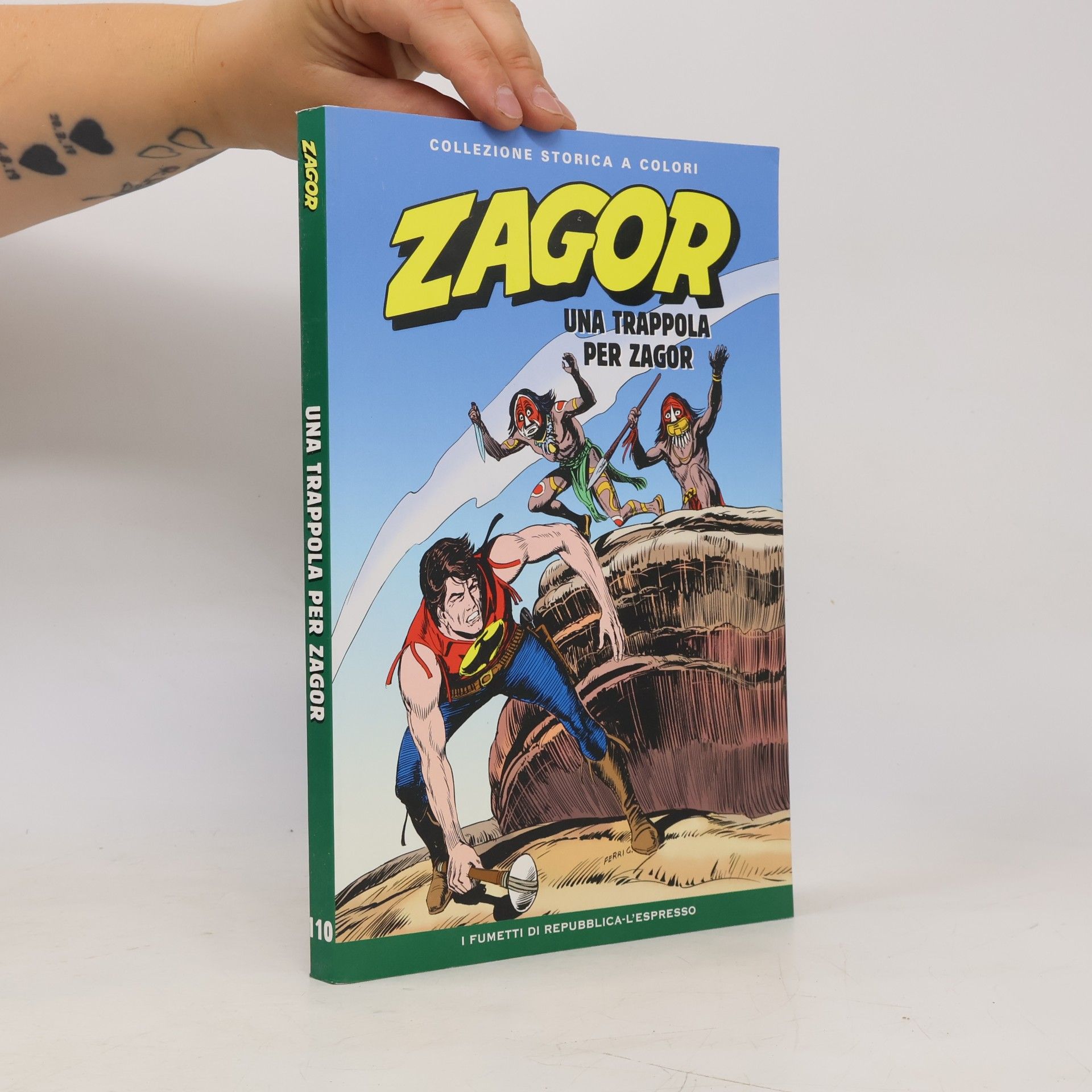 Kolektiv autorů Zagor 110: Una trappola per Zagor