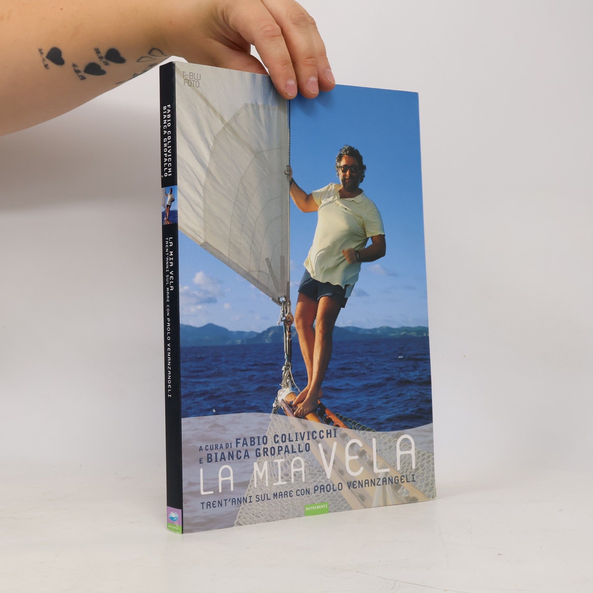 Paolo Venanzangeli Transiti blu. Foto: La mia vela