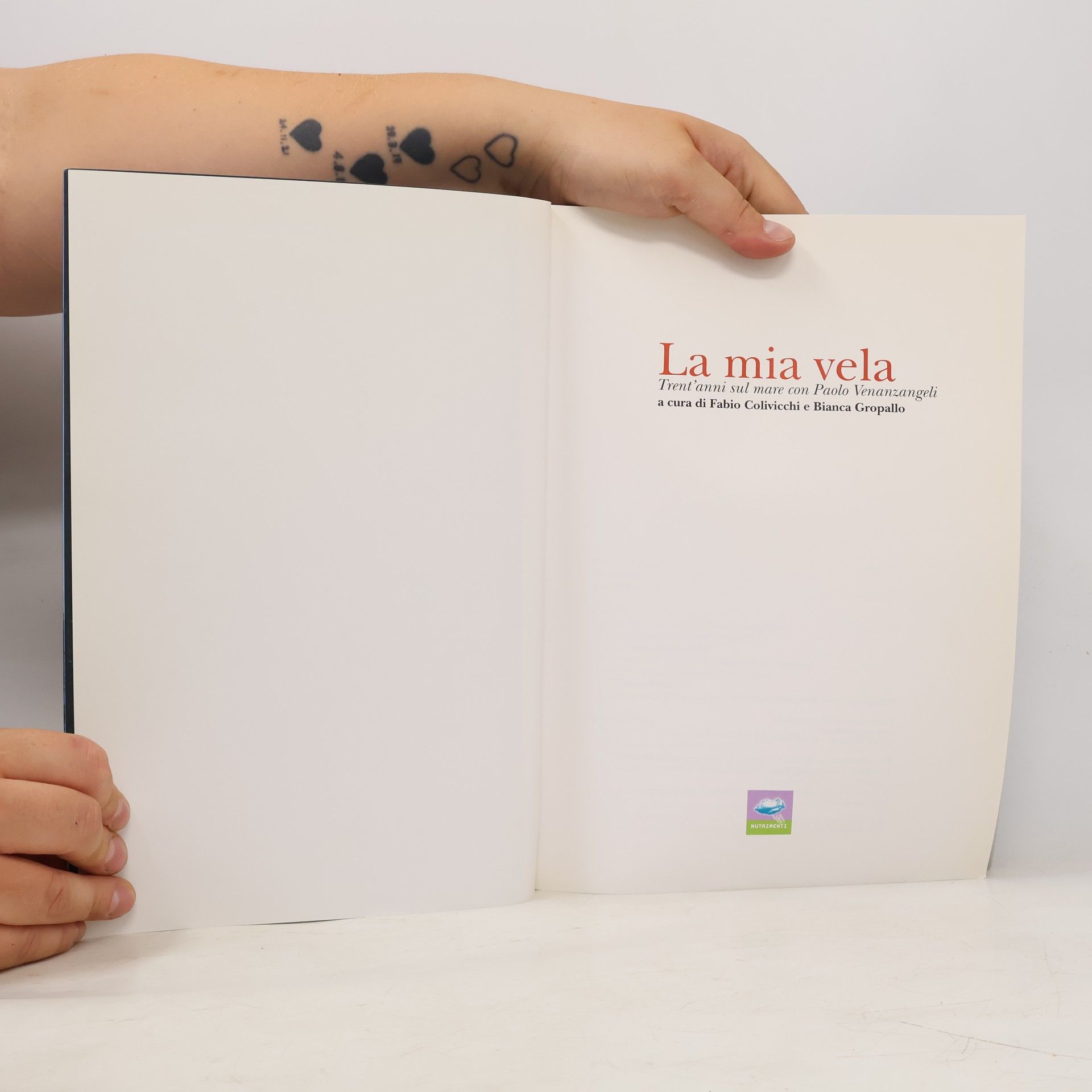 Fabio Colivicchi Transiti blu. Foto: La mia vela