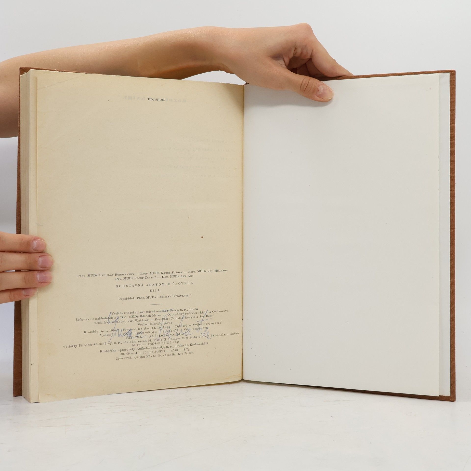 Various authors Soustavná anatomie člověka I.