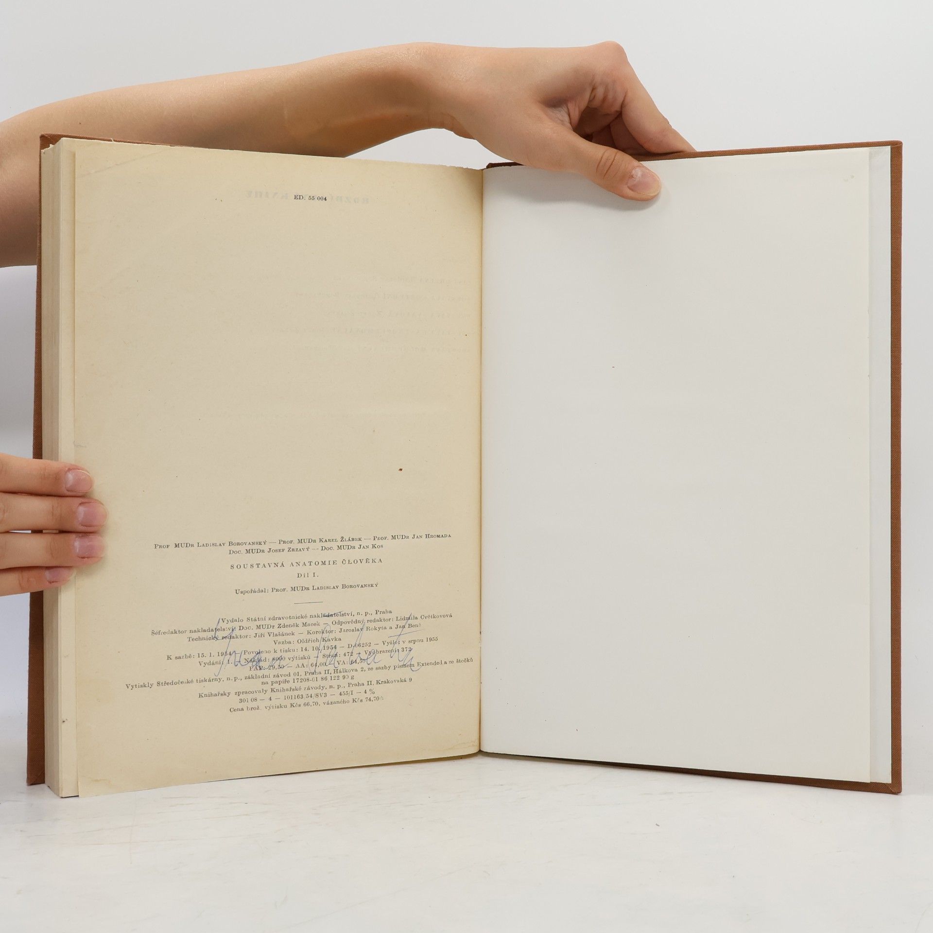 Various authors Soustavná anatomie člověka I.
