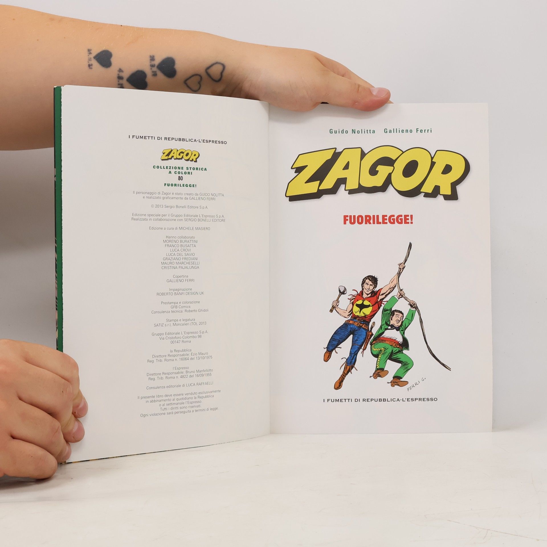 Kolektiv autorů Zagor 80