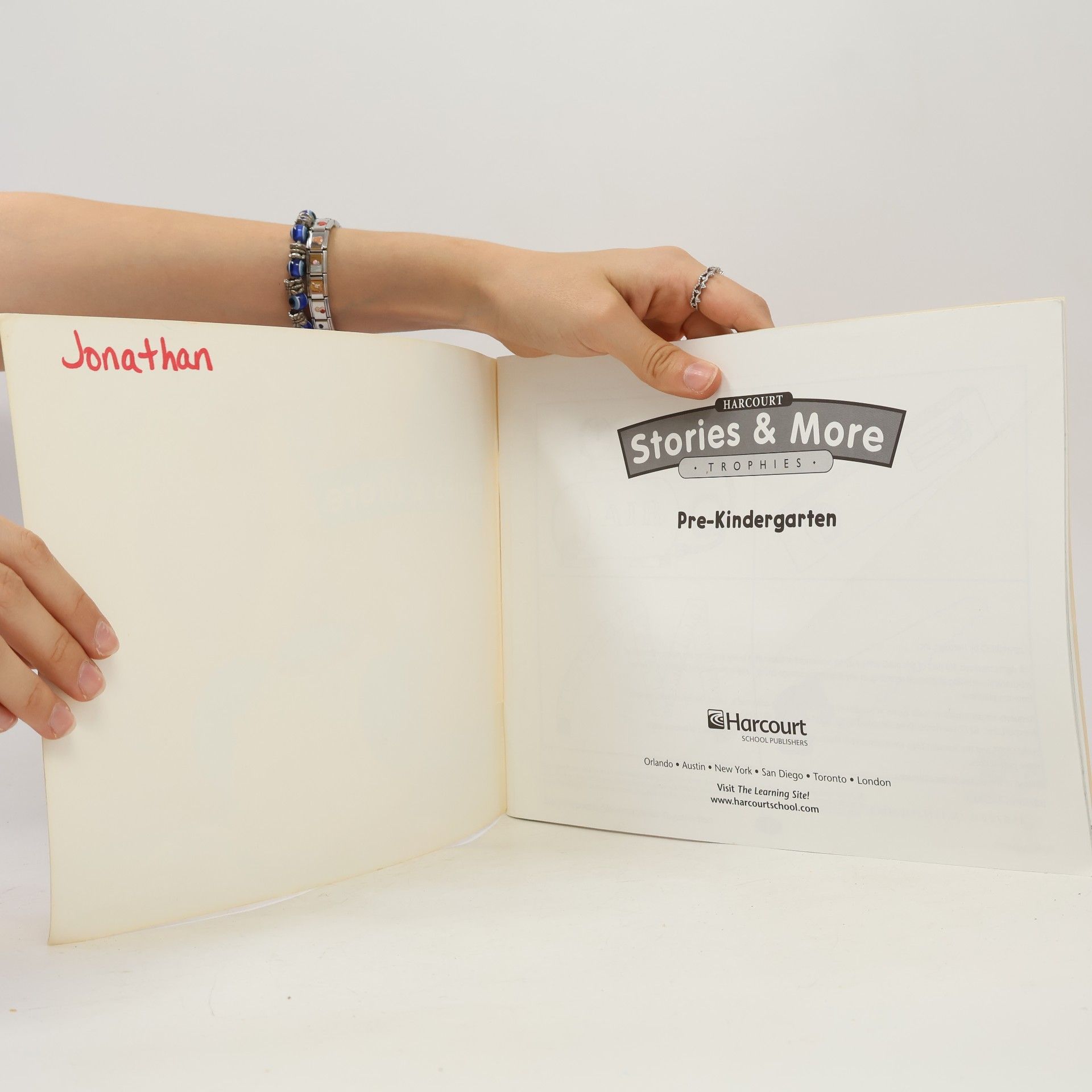 Harcourt School Publishers Staff Trophies