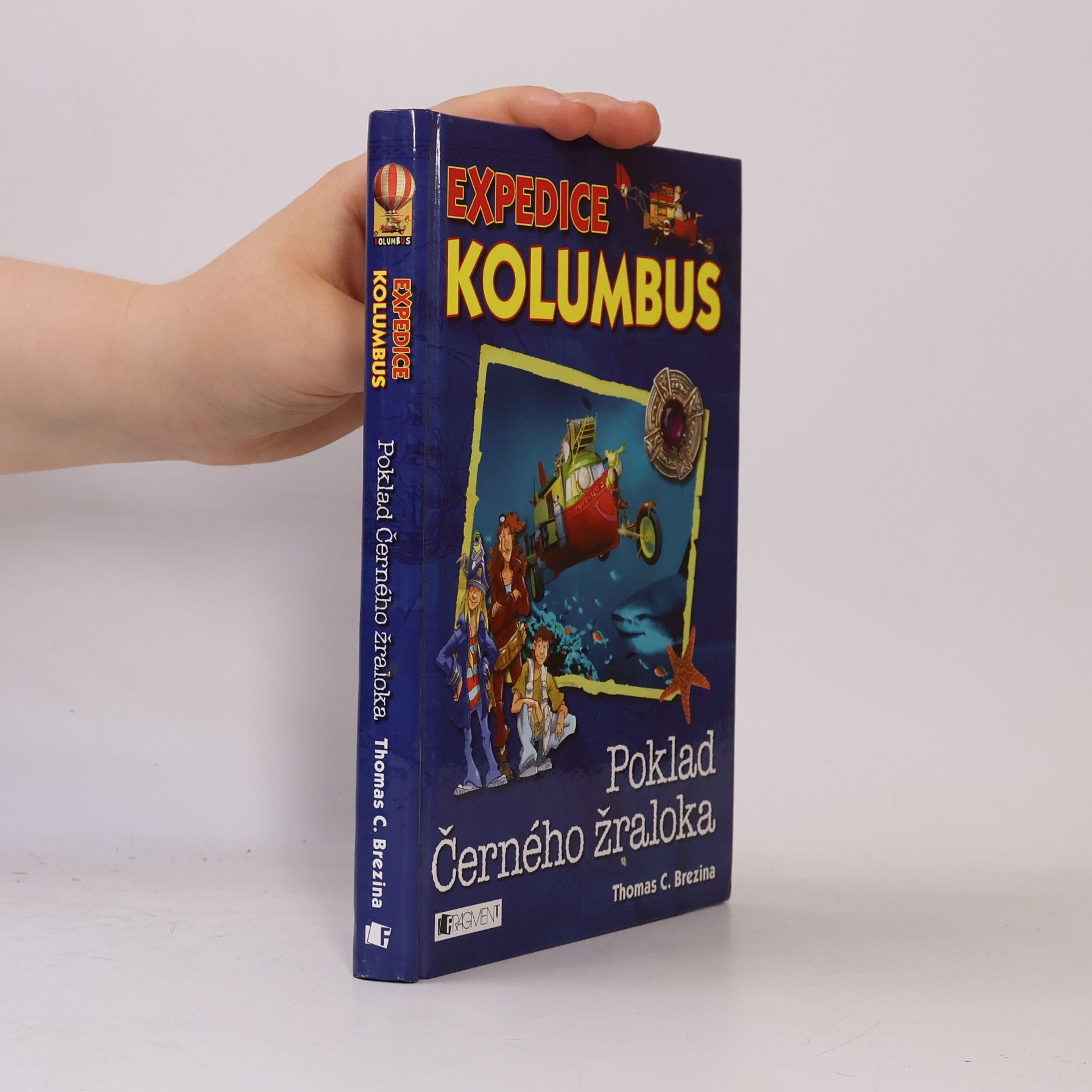 Thomas Brezina Expedice Kolumbus. Poklad Černého žraloka
