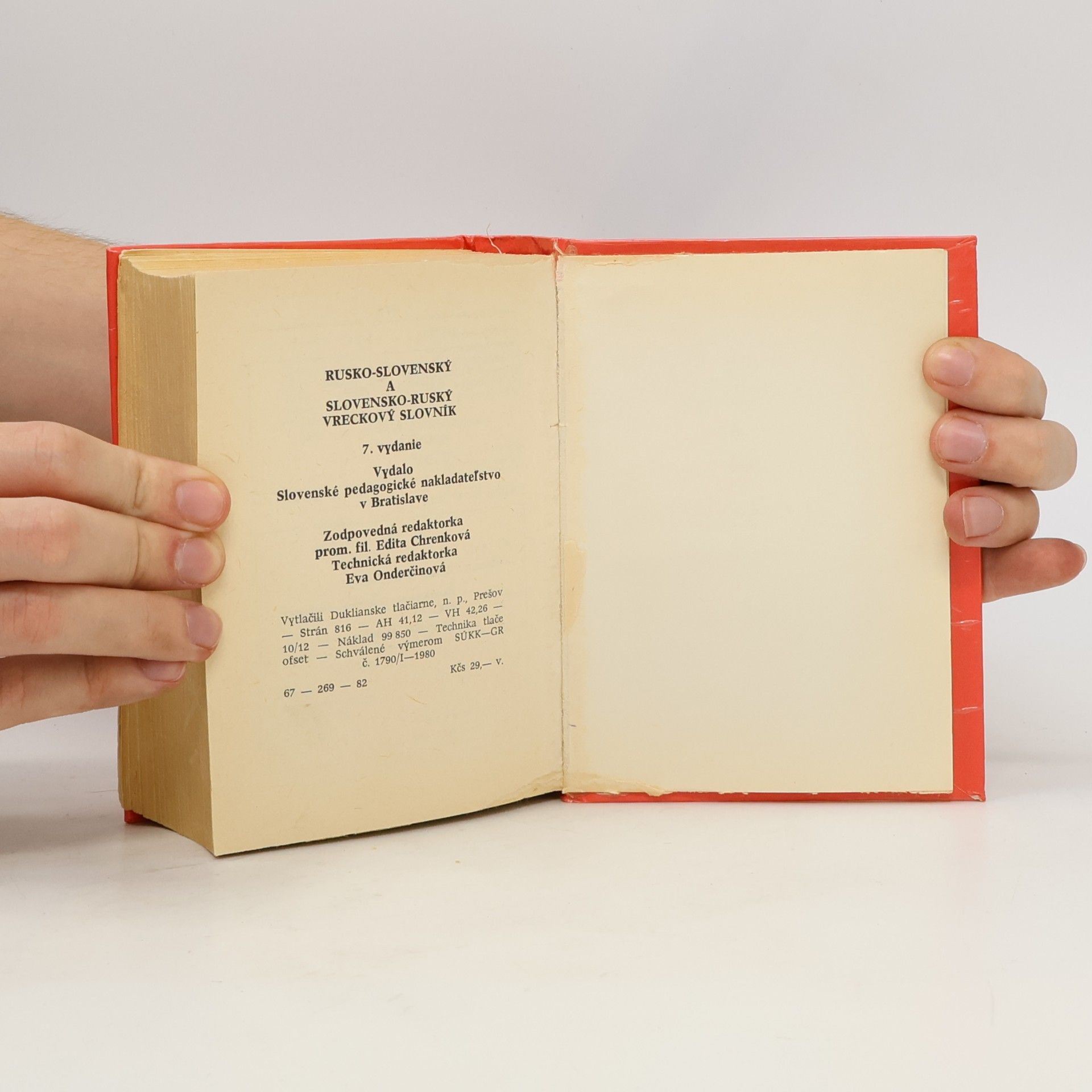 Autores varios Rusko-slovenský. Slovensko-ruský. Vreckový slovník