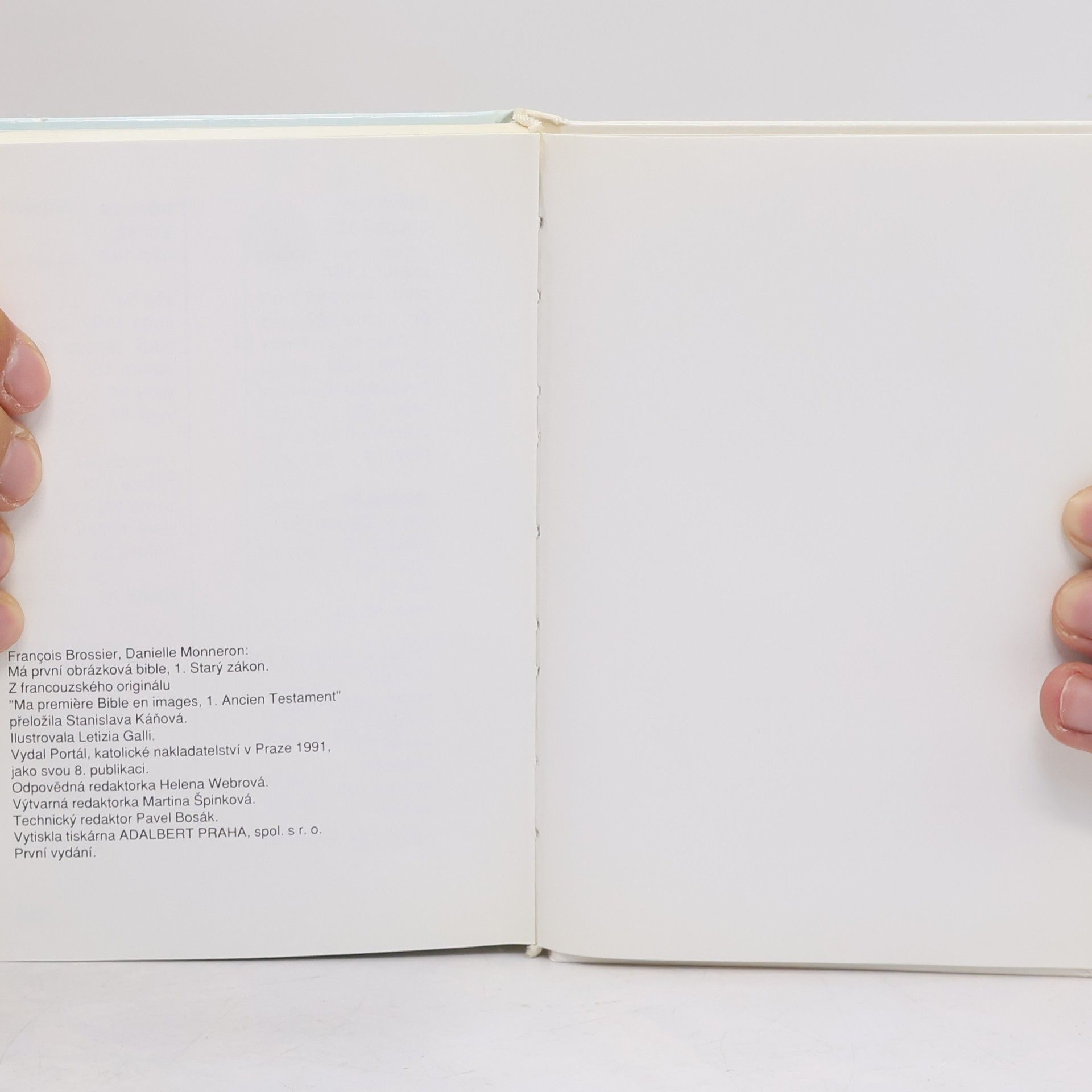 Francois Brossier Moje první obrázková bible 1-2