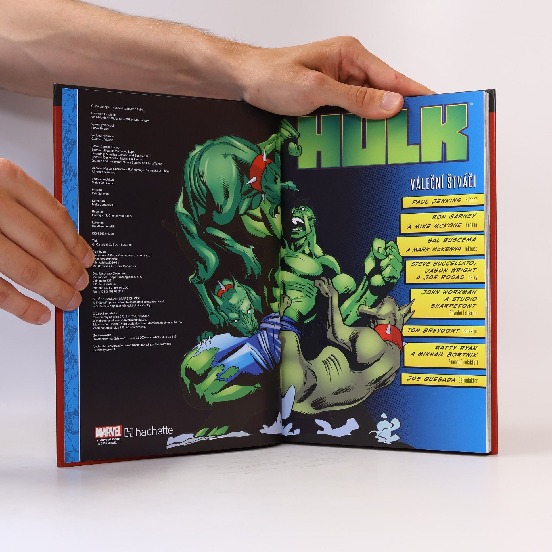 Paul Jenkins Nejmocnější hrdinové Marvelu 7. Hulk