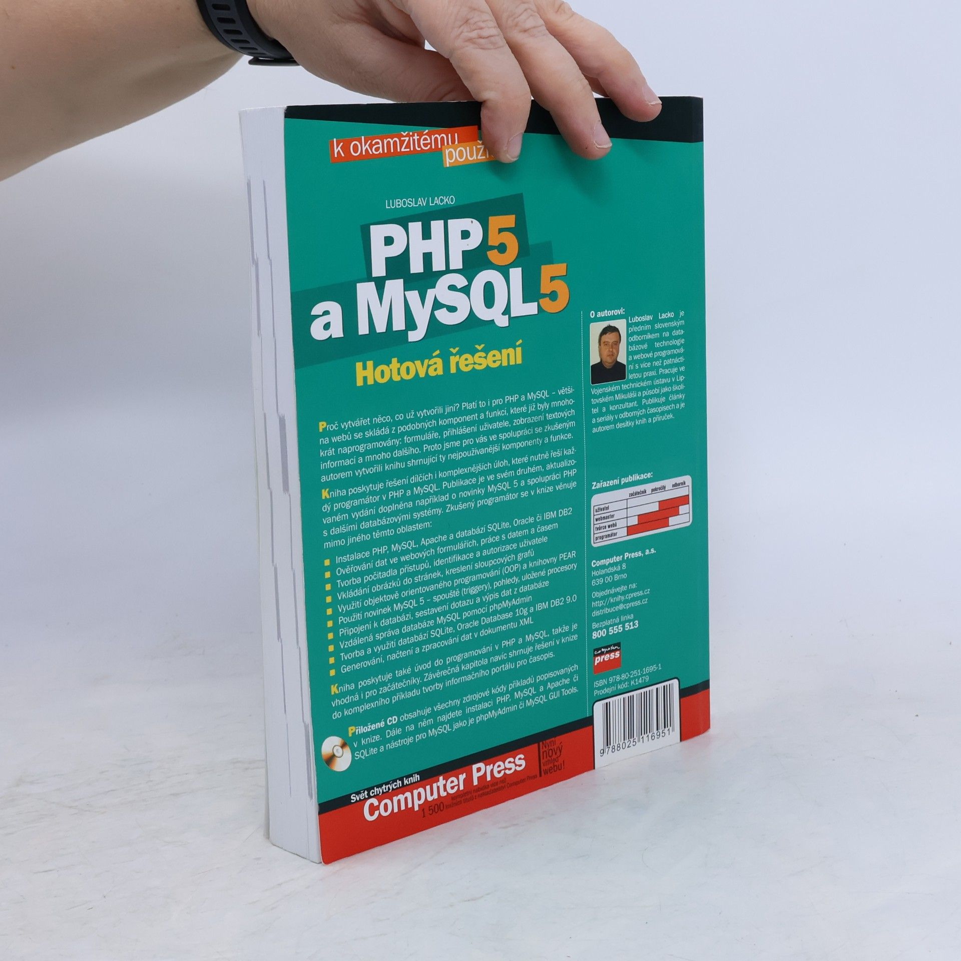 Ľuboslav Lacko PHP 5 a MySQL 5. Hotová řešení