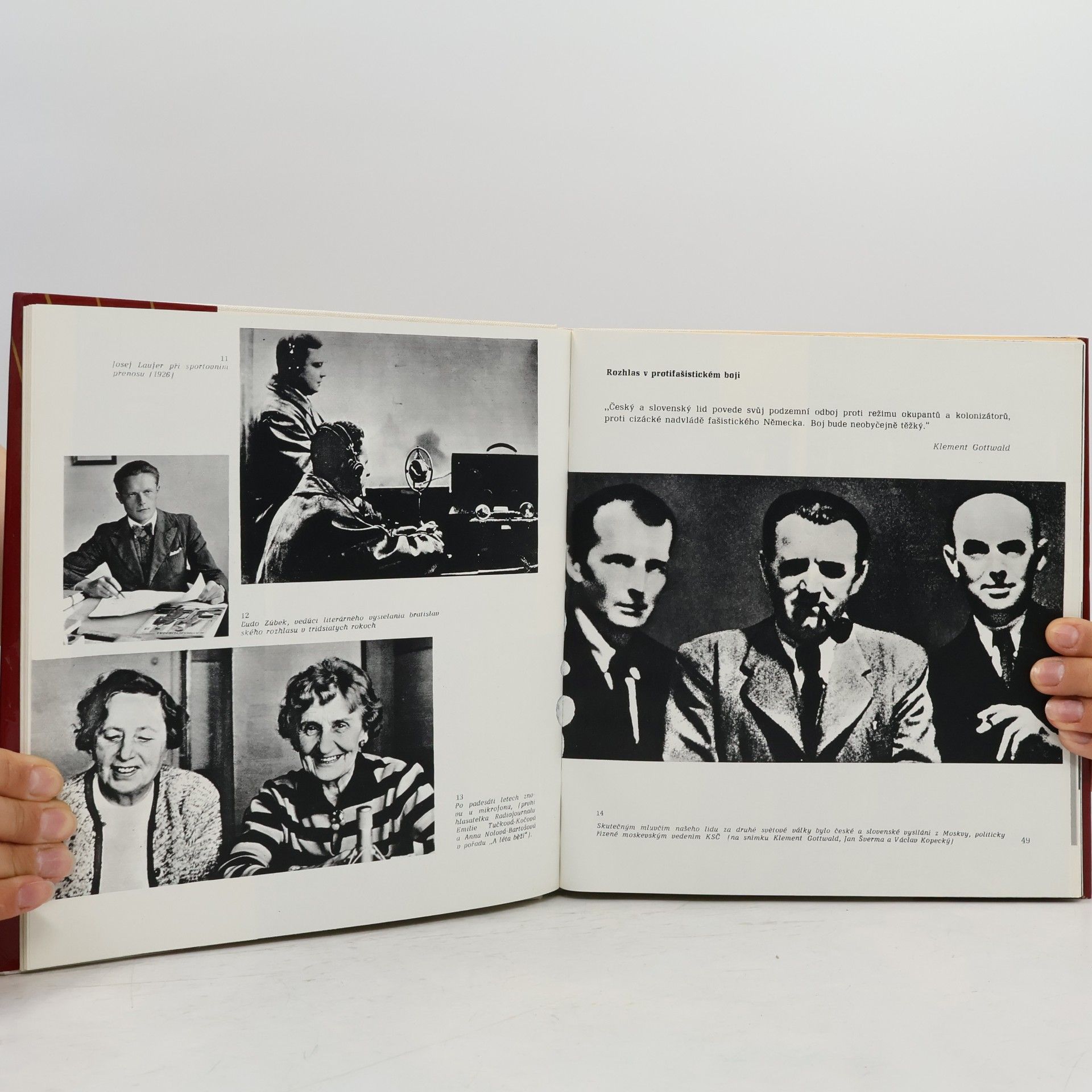 Ján Riško 50 let československého rozhlasu 1923-1973