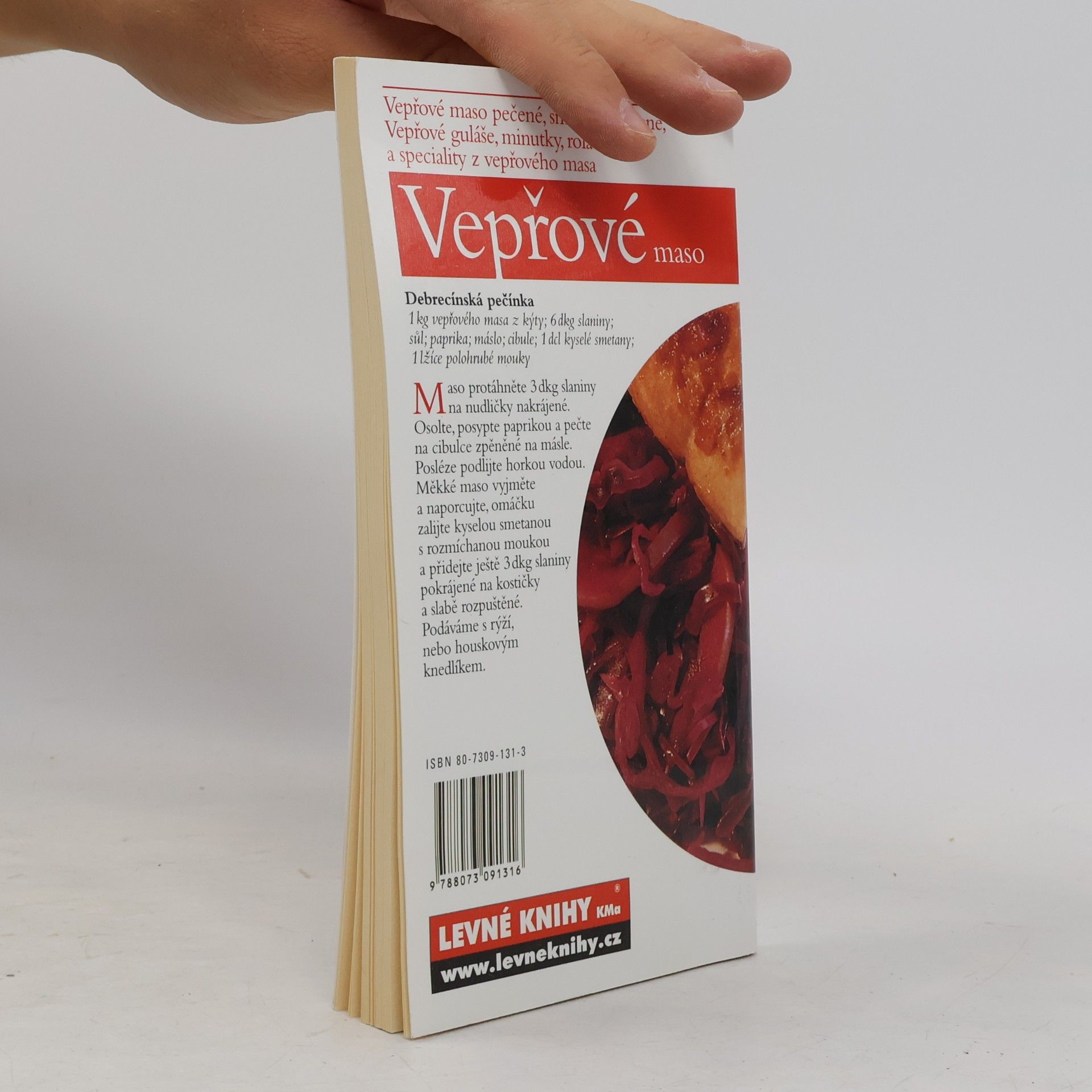 Collectif d'auteurs Vepřové maso. Jednoduché recepty