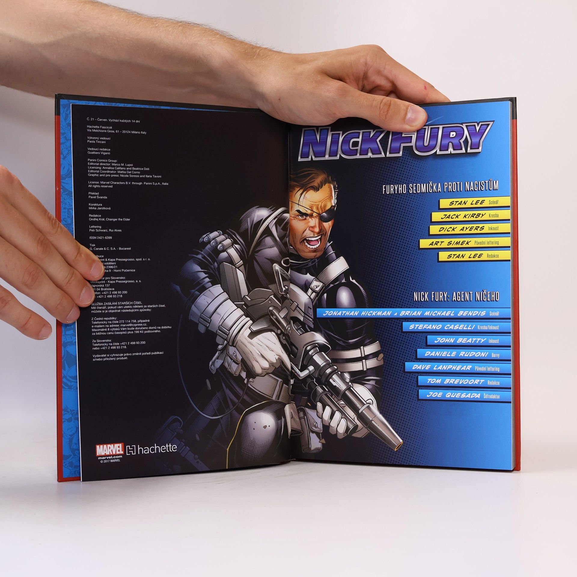 Autorenkollektiv Nejmocnější hrdinové Marvelu 21. Nick Fury