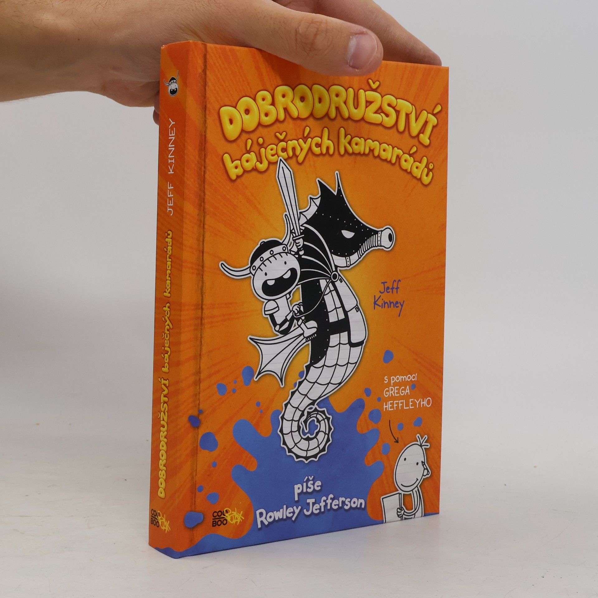 Jeff Kinney Dobrodružství báječných kamarádů. Píše Rowley Jefferson
