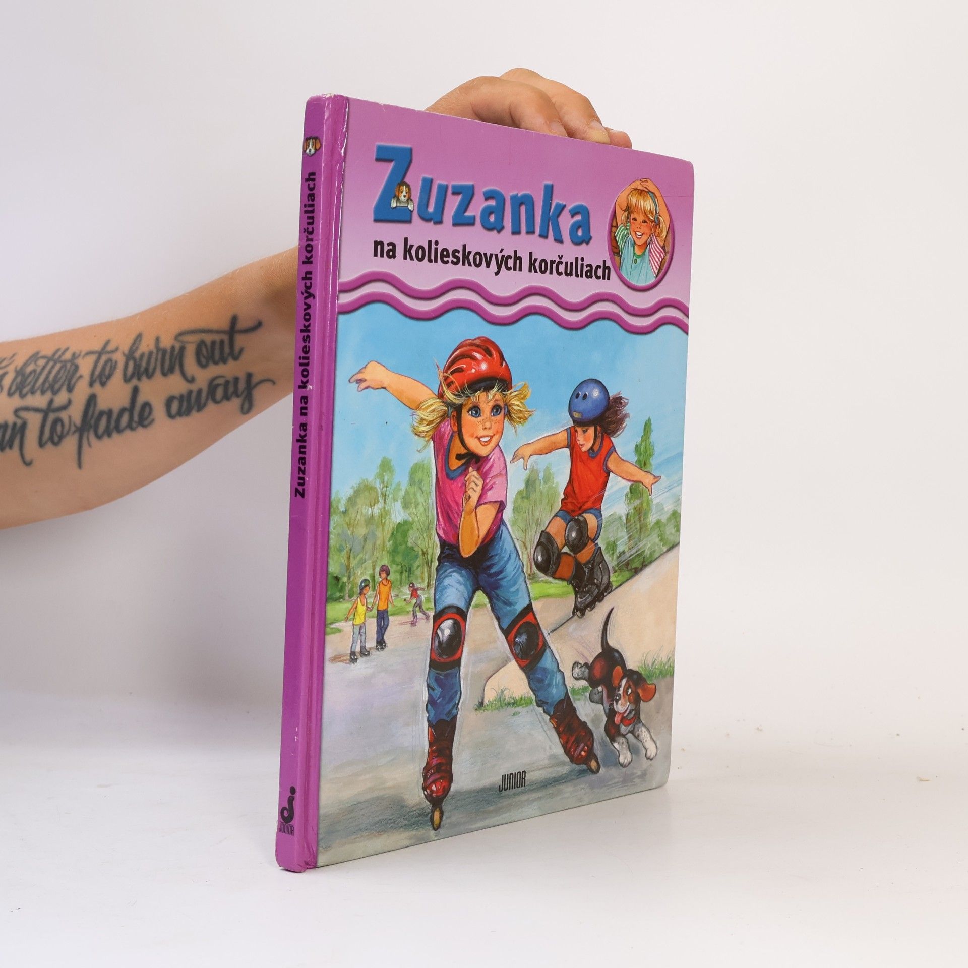 Jan Macháč Zuzanka na kolieskových korčuliach
